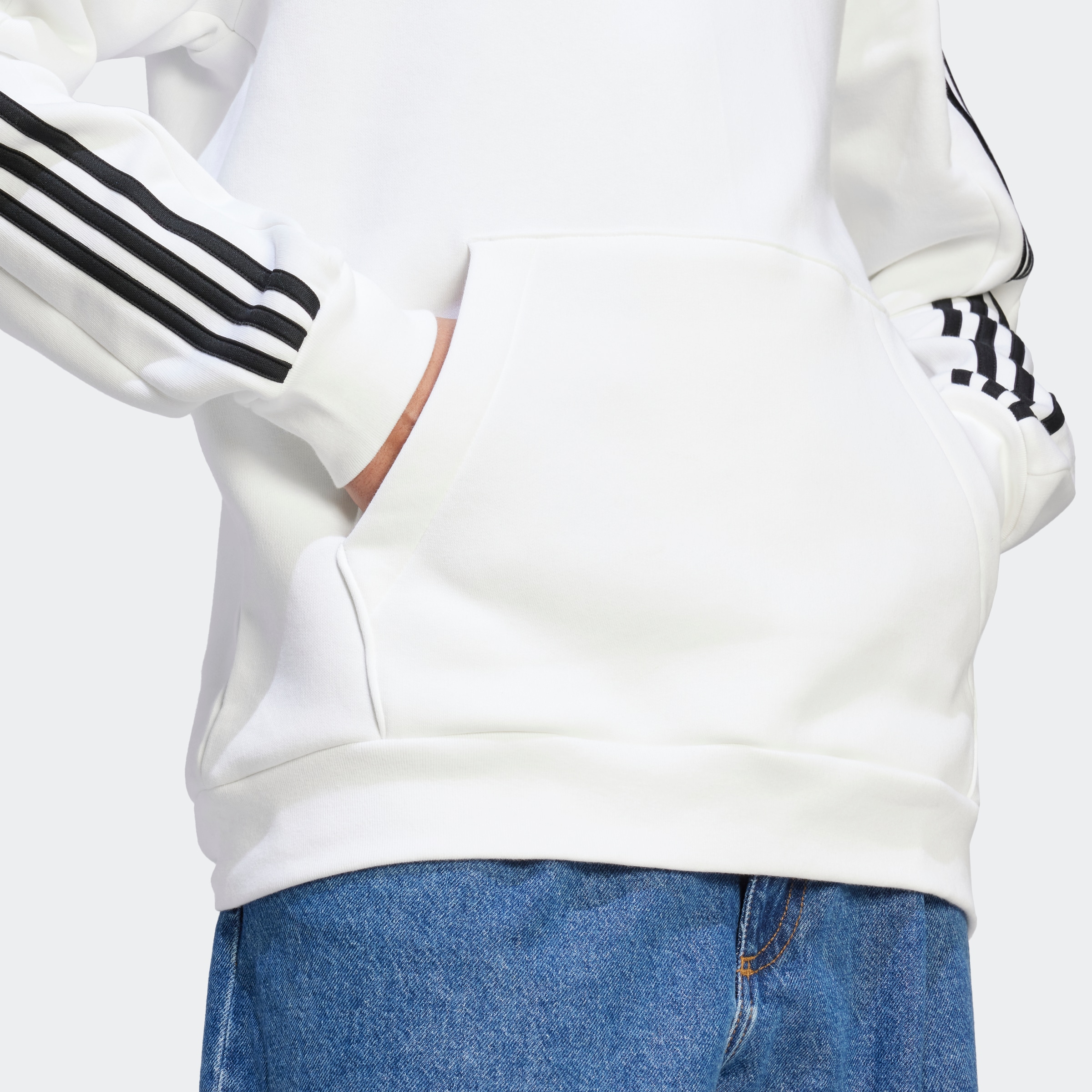 adidas Sportswear Kapuzensweatshirt »ESSENTIALS 3STREIFEN HOODIE«