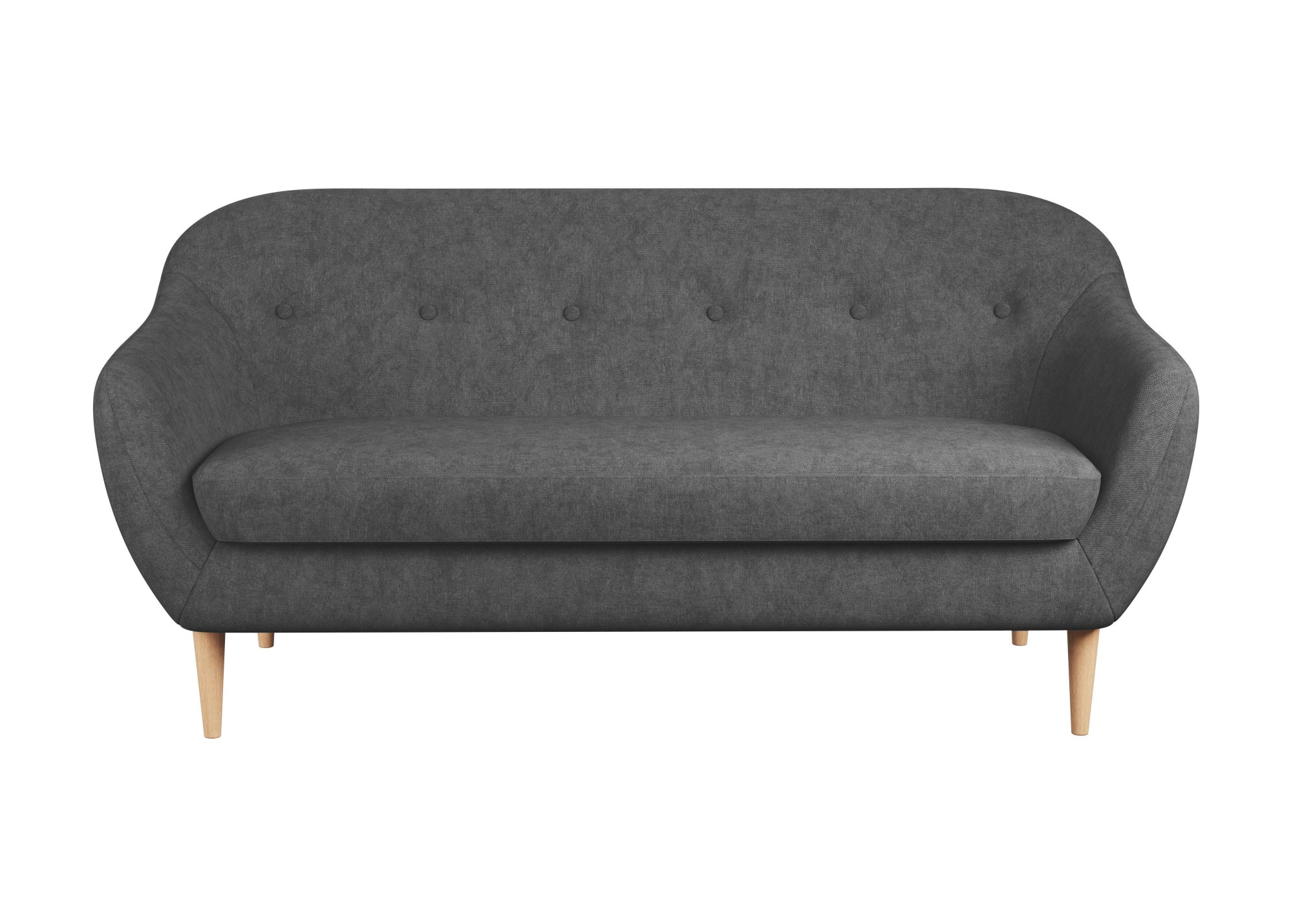 Sofa/Couch Lamia outlet Grau (2,5-Sitzer)