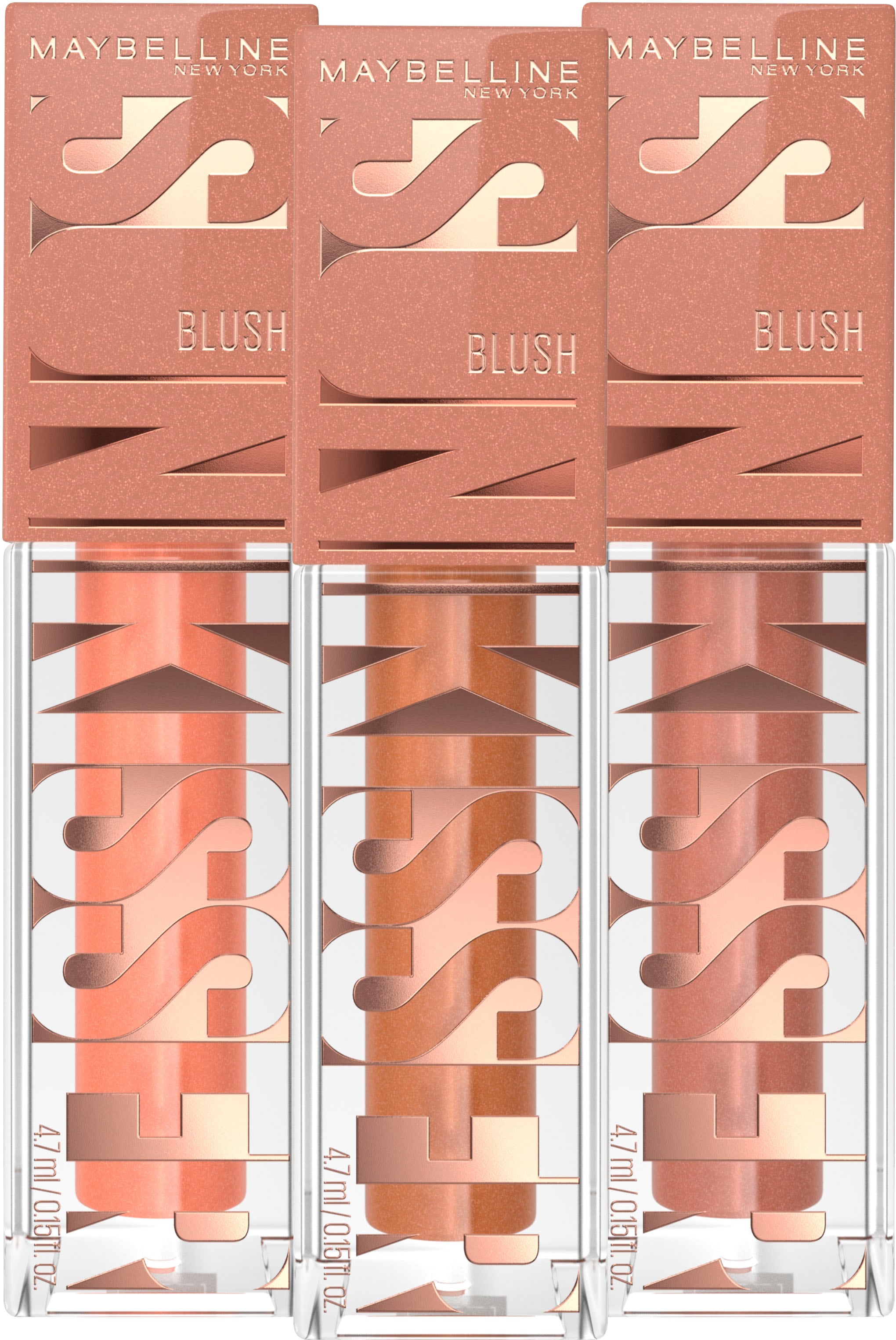 MAYBELLINE NEW YORK Rouge »Maybelline New York Sunkisser Blush Trio«, mit langanhaltender Formel