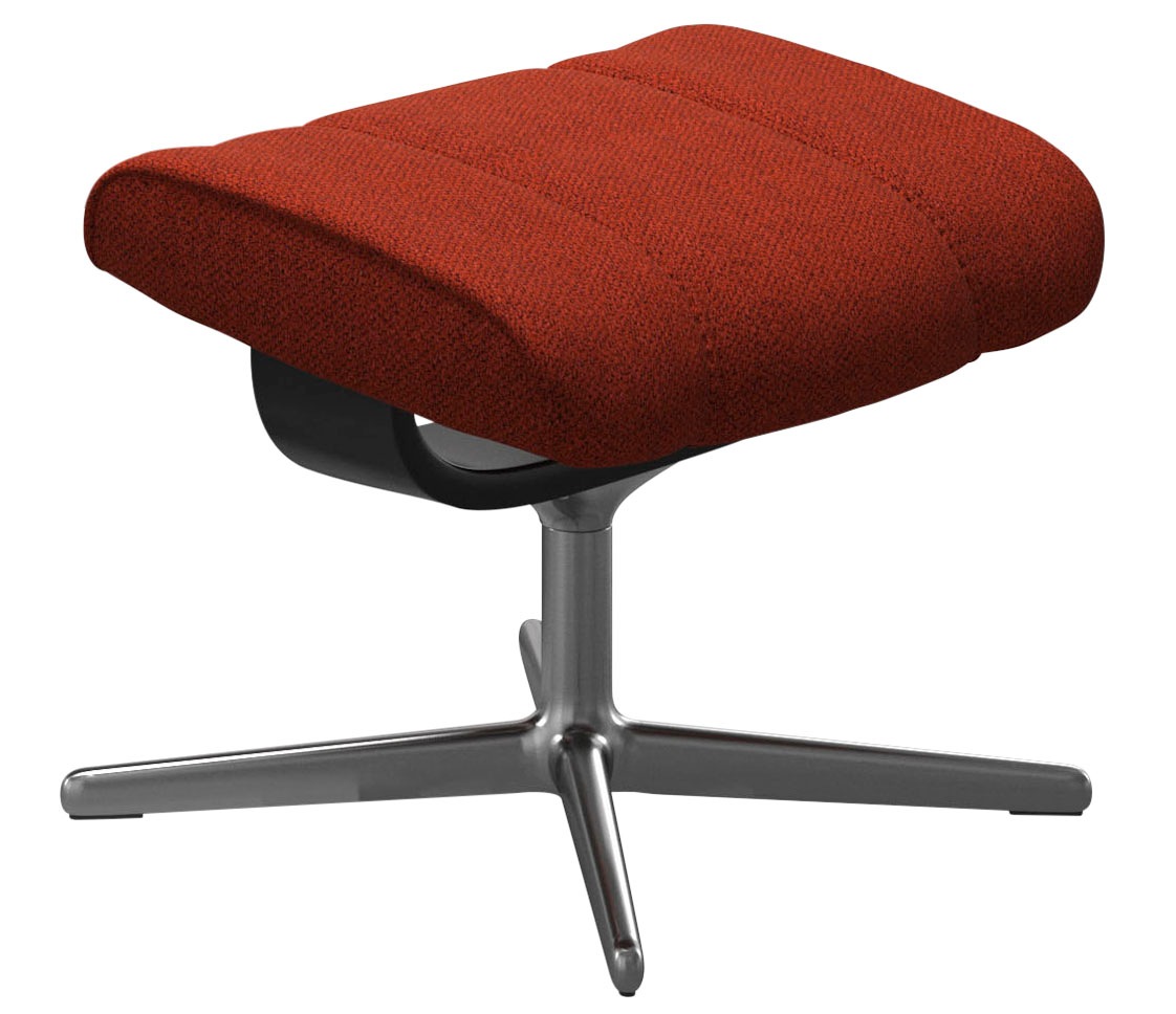Stressless® Fußhocker »Consul«, mit Cross Base, Größe S, M & L, Holzakzent Schwarz
