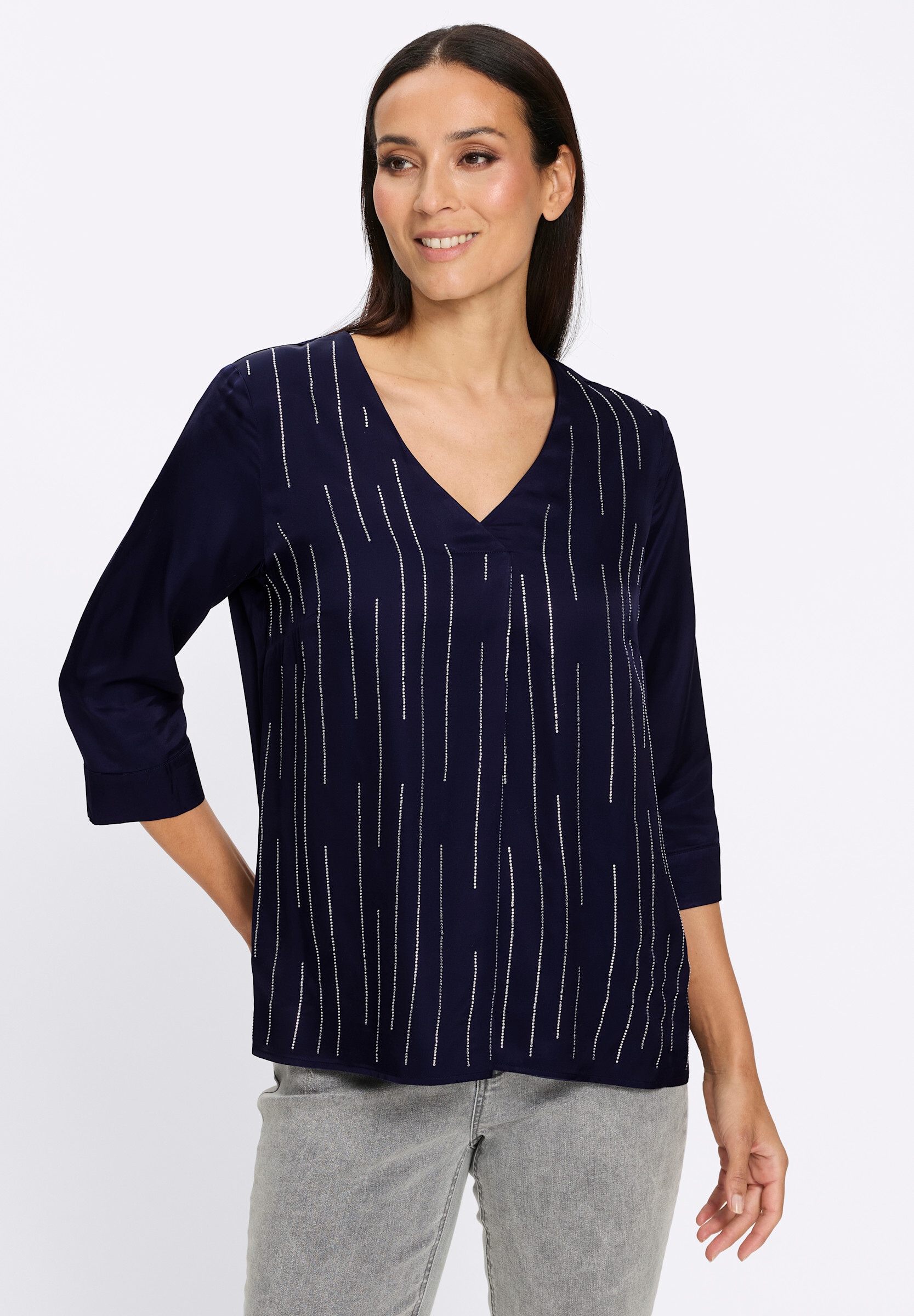 heine Schlupfbluse »Satin-Bluse Satinbluse«