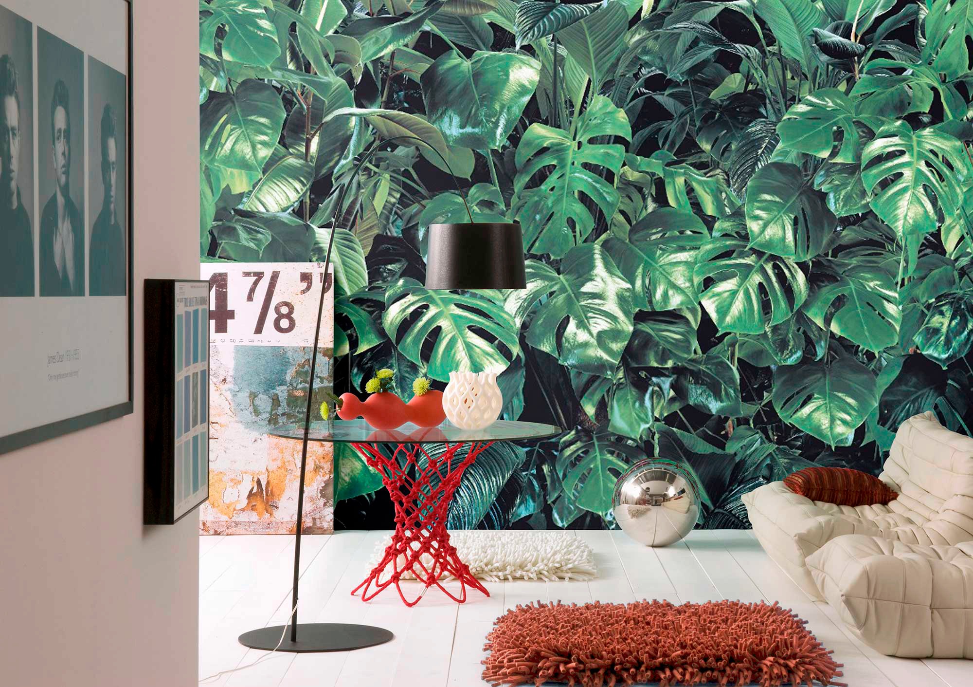 Komar Fototapete »Verdure - Größe 368 x 254 cm«, bedruckt, Wohnzimmer, Schlafzimmer
