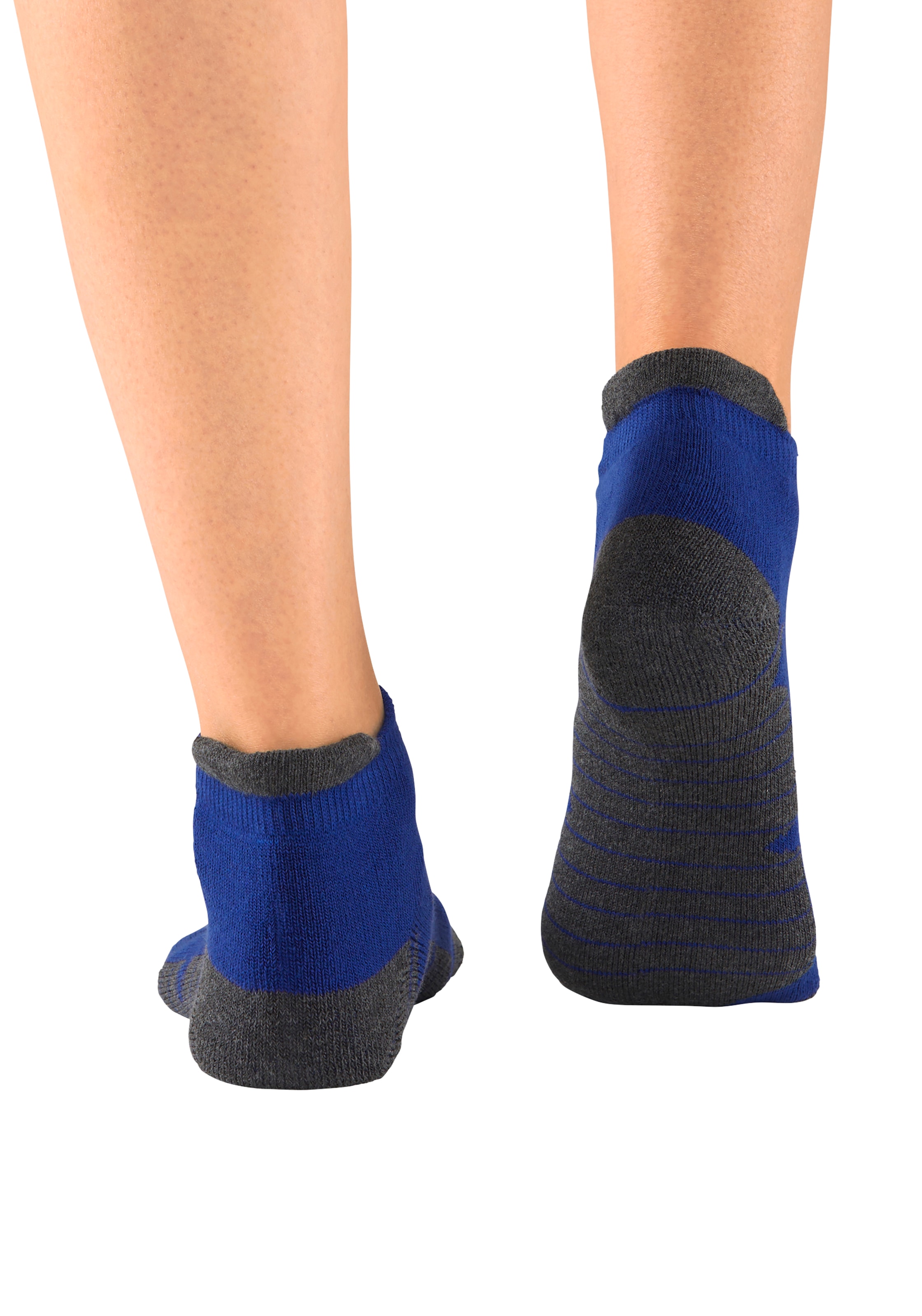 LASCANA ACTIVE Sneakersocken, (Packung, 6 Paar), mit weicher Frotteesohle