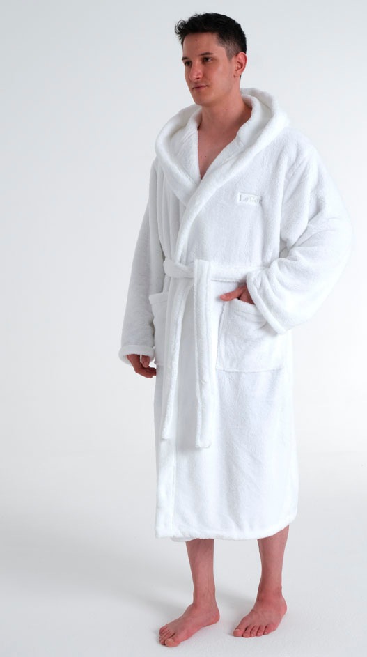 LeGer Home by Lena Gercke Unisex-Bademantel »Lovina«, (1 St.), kuschelig weicher Fleece, für Damen und Herren, XS-3XL