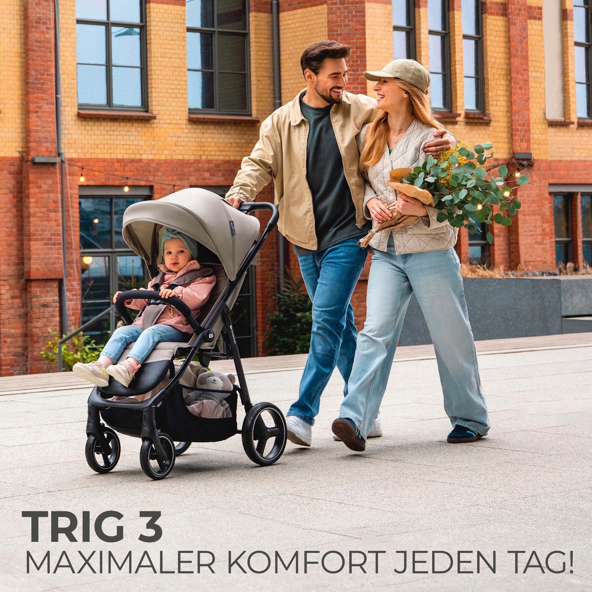 Kinderkraft Kinder-Buggy »TRIG 3«, 22 kg