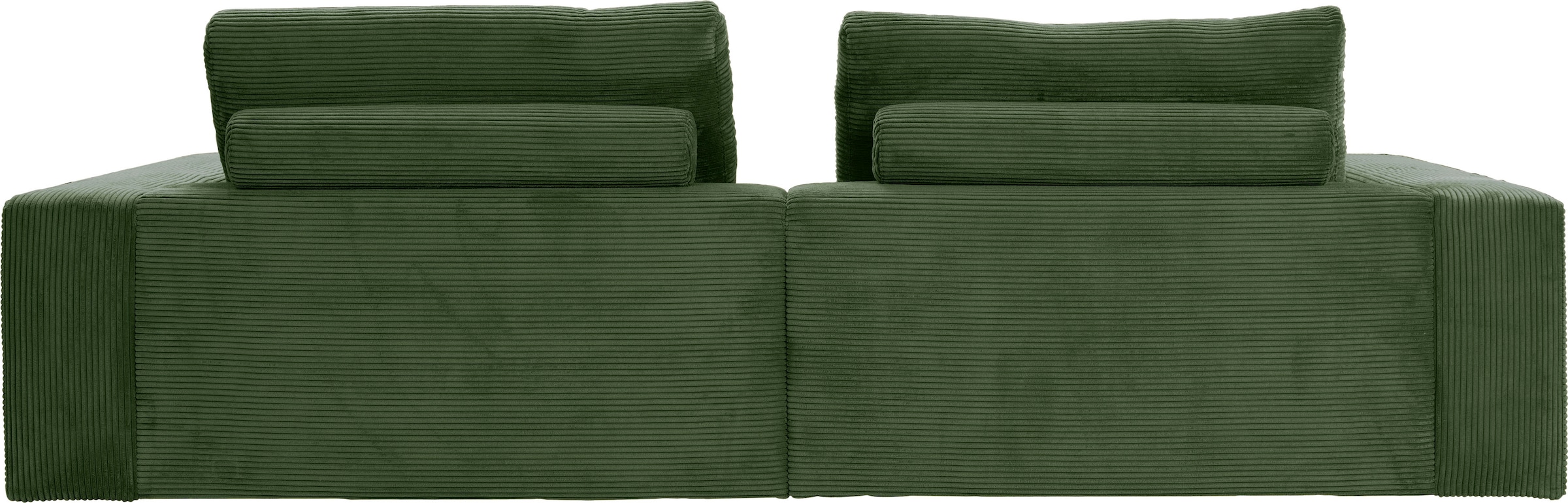 alina Big-Sofa »Sandy«, 296 cm breit und 123 cm tief, in modernem Cordstoff