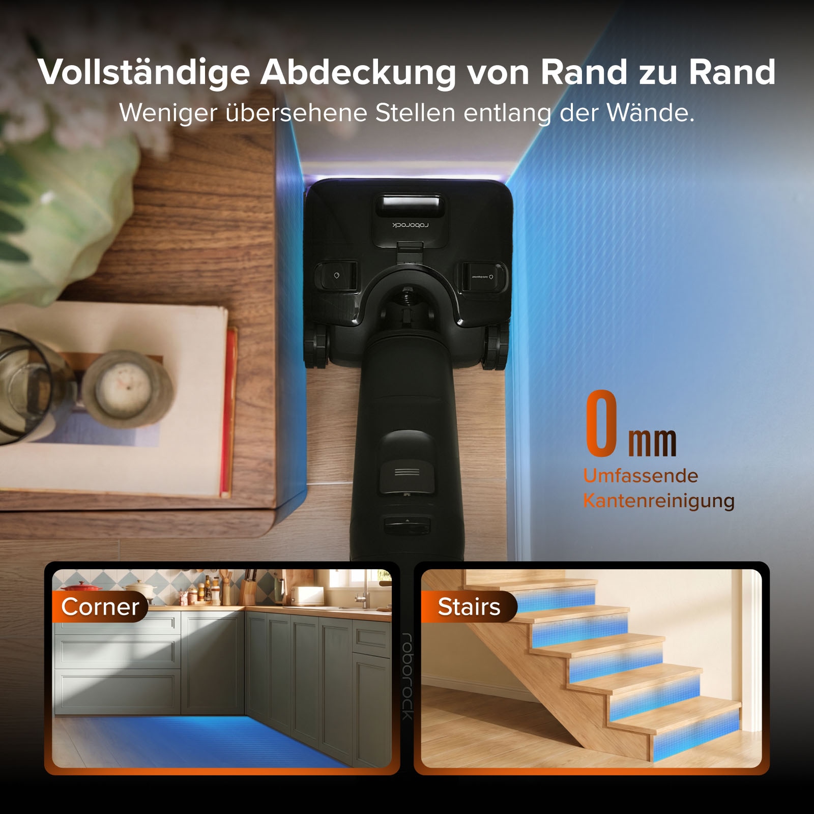 Roborock Nass-Trocken-Sauger »F25 Steam-Kit, 25.000 Pa Saugkraft, Dampfreiniger« vier Reinigungsmodi, Lay-Flat-Reinigung, Selbstreinigung und Trocknung