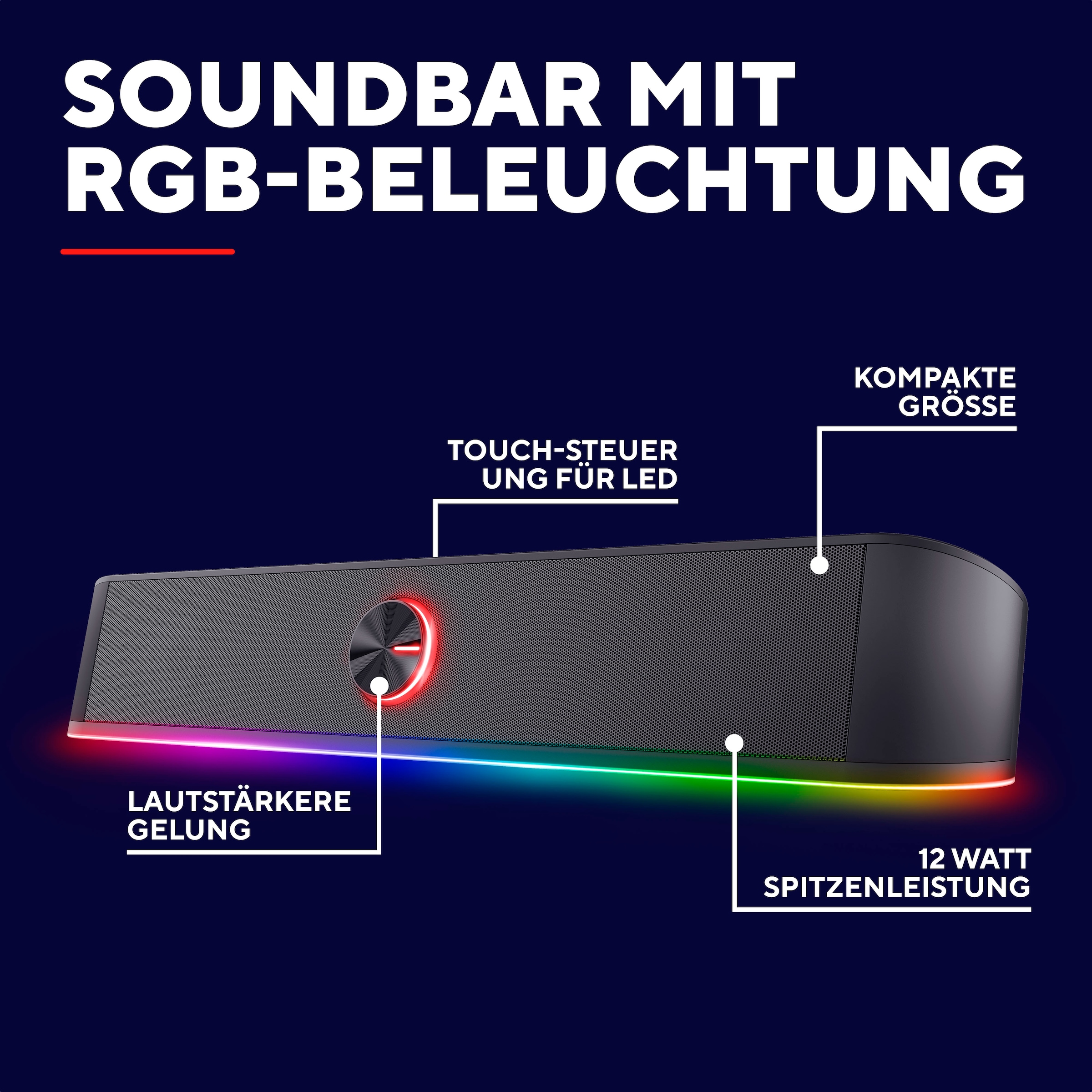 Trust Soundbar »GXT 619W Thorne«