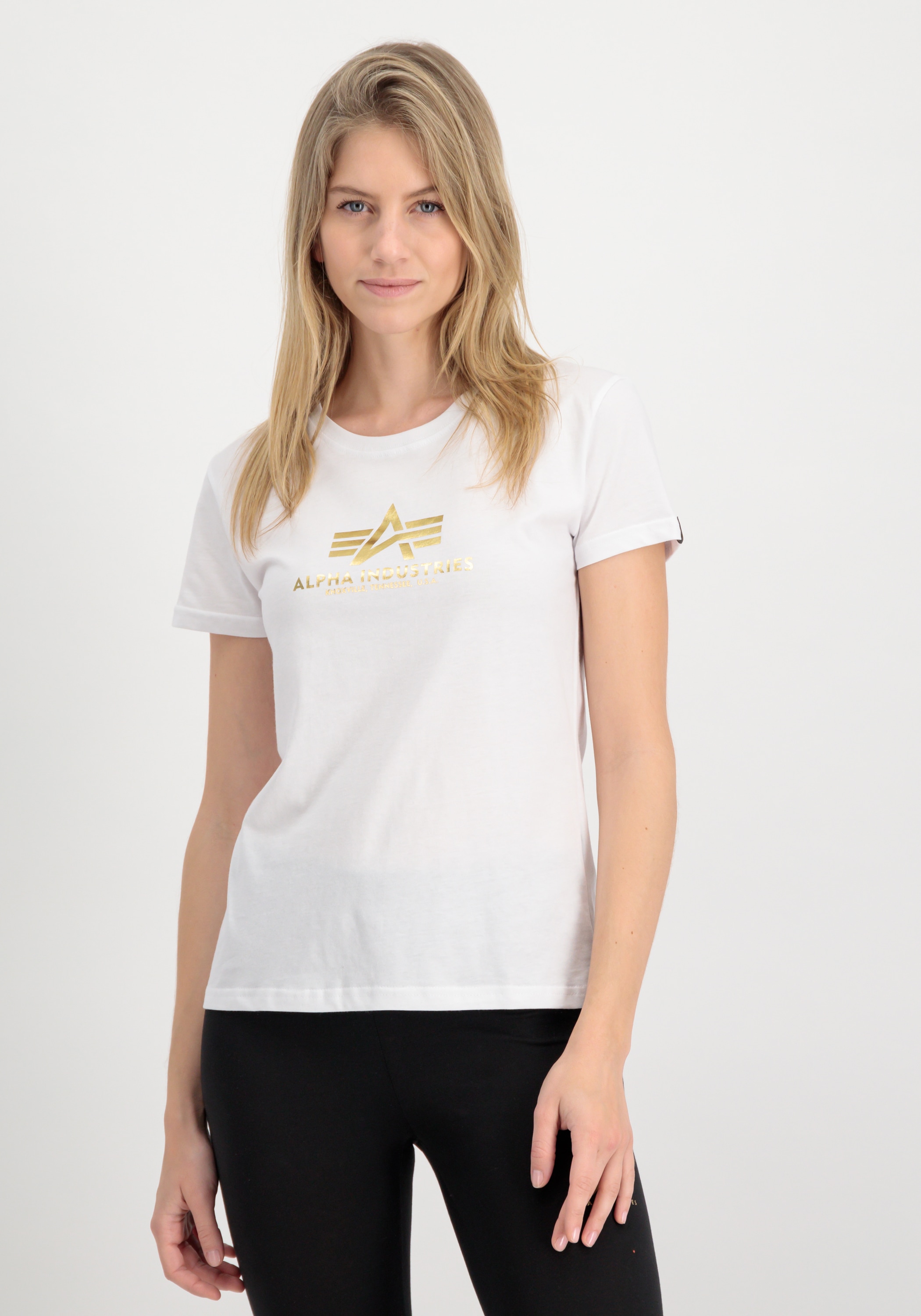 Alpha Industries T-Shirt »Alpha Industries Women - T-Shirts New Basic T-Shirt BL FP W«