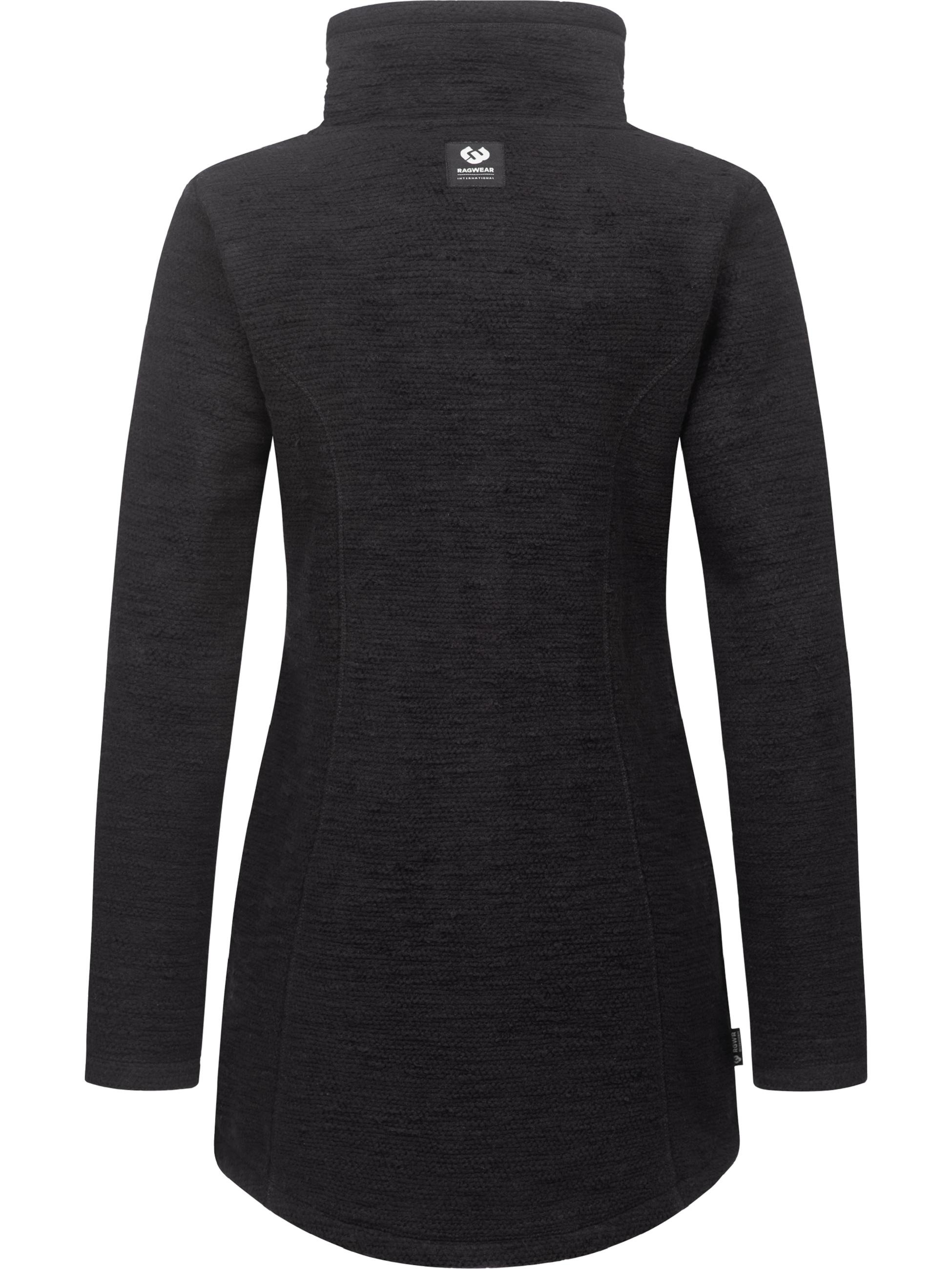 Ragwear Kapuzensweatjacke »Strickjacke Miram Melange«