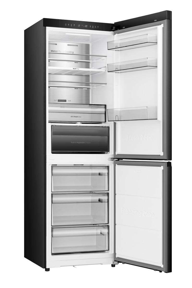 Hisense Kühl-/Gefrierkombination »RB3K330SAFC« 185,6 cm hoch 59,5 cm breit Total NoFrost