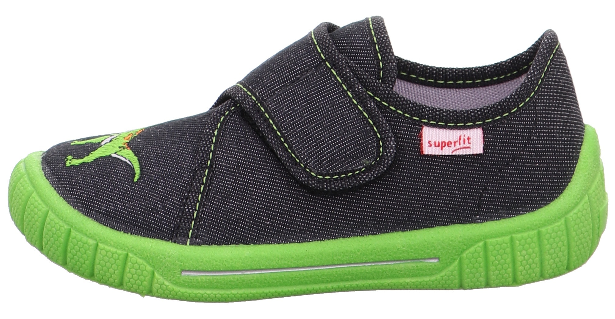 Superfit Hausschuh »BILL WMS: mittel«  Kindergartenschuh mit Klettverschluss, Größenschablone zum Download