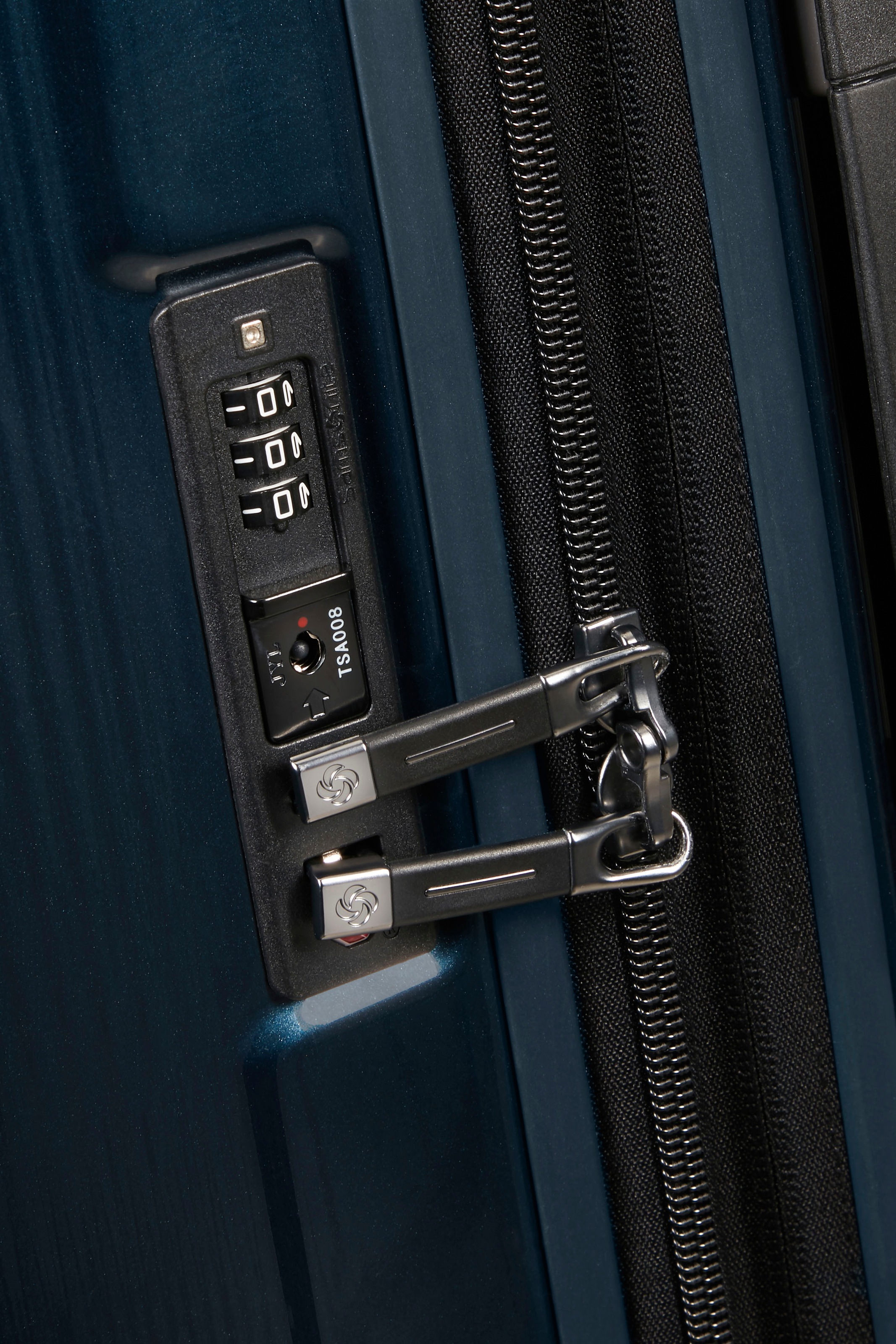 Samsonite Hartschalen-Trolley »NUON, verschiedene Größen und Farben«, 4 Rollen, Hartschalen-Koffer TSA-Zahlenschloss Volumenerweiterung bei S/XL