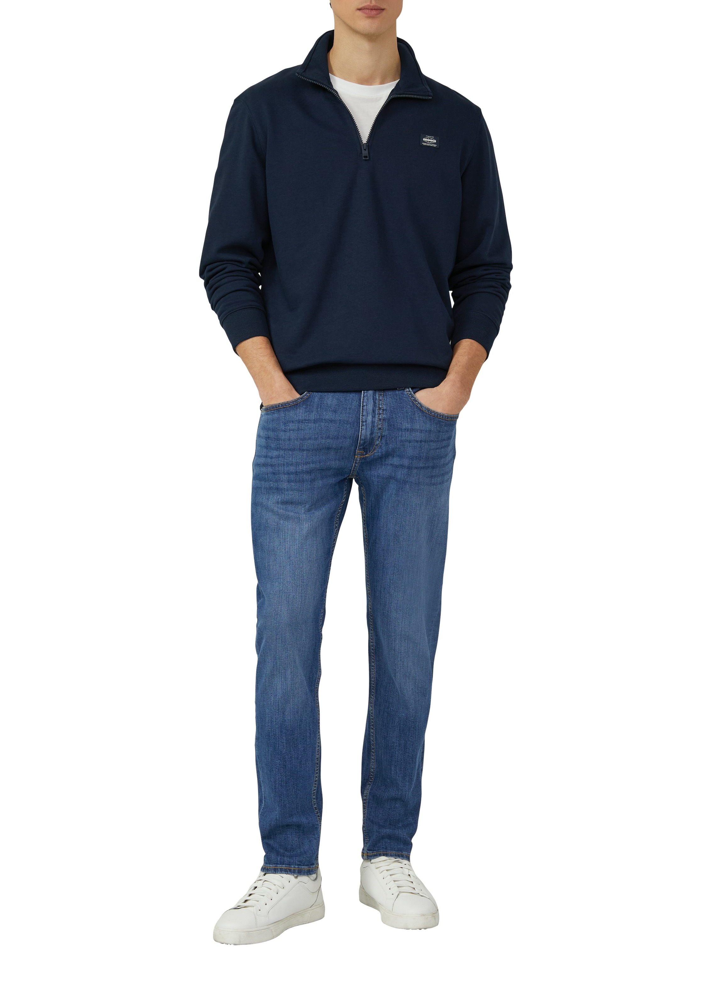 s.Oliver Sweater , mit Troyer-Kragen
