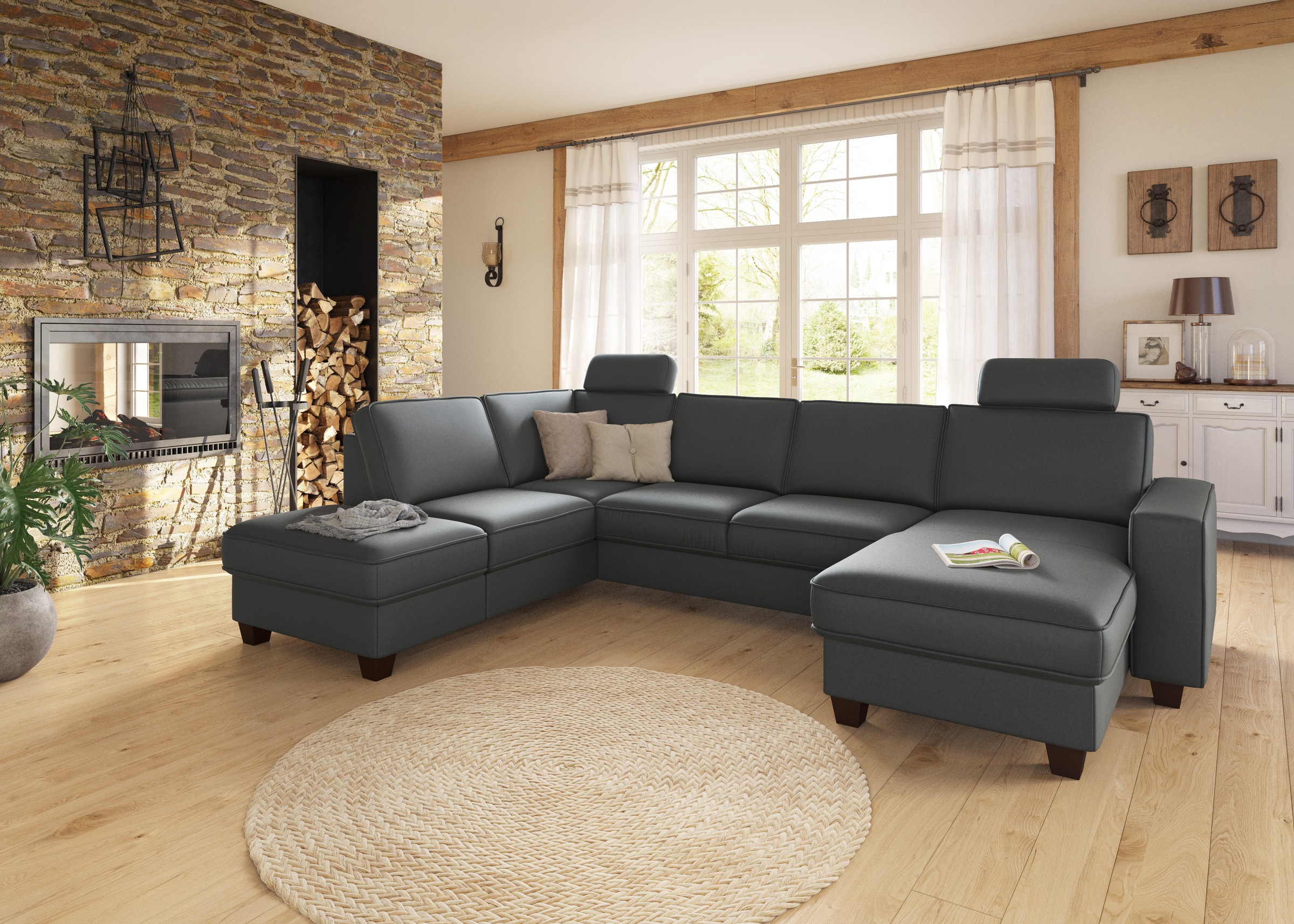 Home affaire Kopfstütze »County« 2 Stück im Set, passend zur "County"-Serie