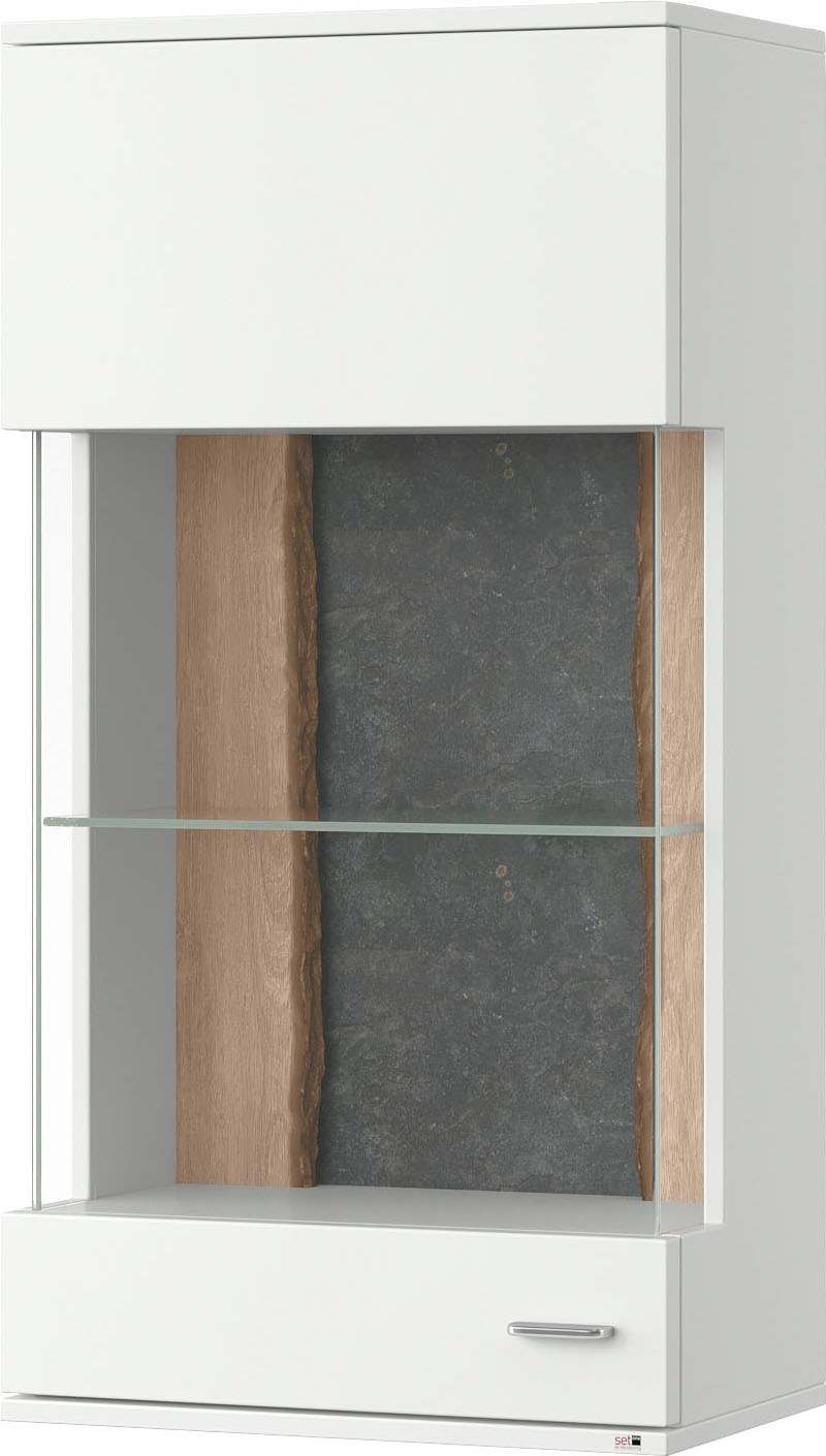 set one by Musterring Vitrine »TACOMA«, Typ 21/22, Höhe 126,4 cm, mit getönter Glastür