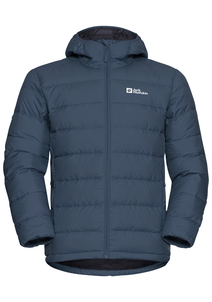 Jack Wolfskin Daunenjacke »ATHER DOWN HOODY M RDS«, mit Kapuze