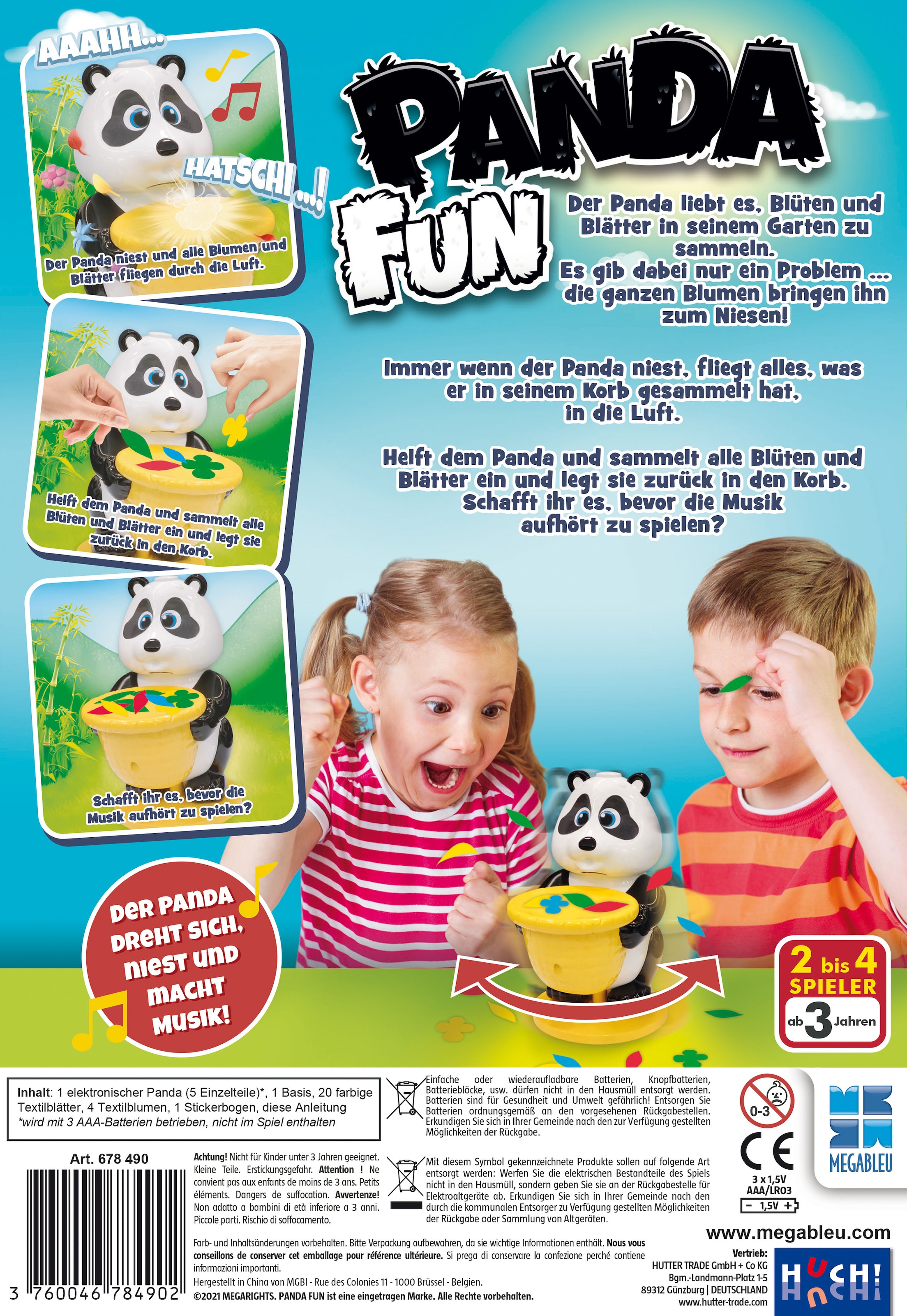 MEGABLEU Spiel »Panda Fun«