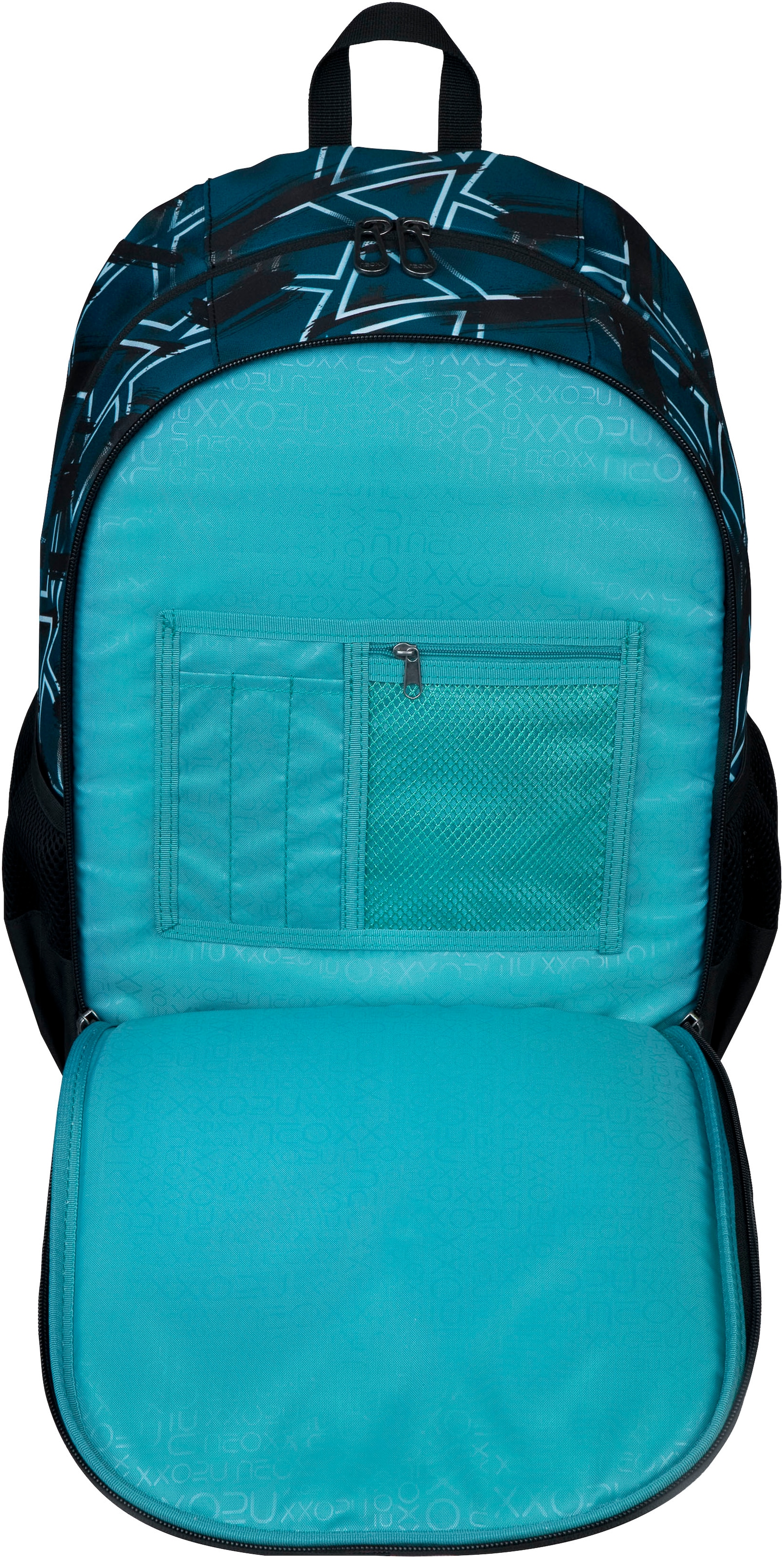 neoxx Schulrucksack »Flow, Flash Yourself«, teilweise aus recyceltem Material