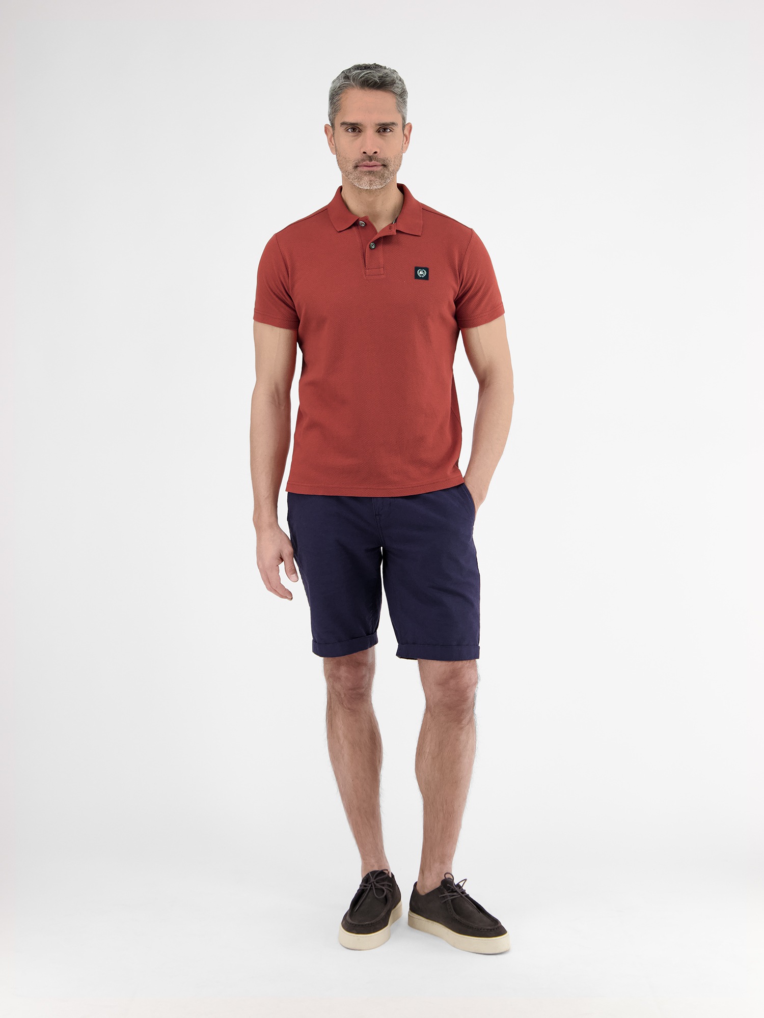 LERROS Poloshirt »LERROS Poloshirt in weicher Waffelpiquéqualität«