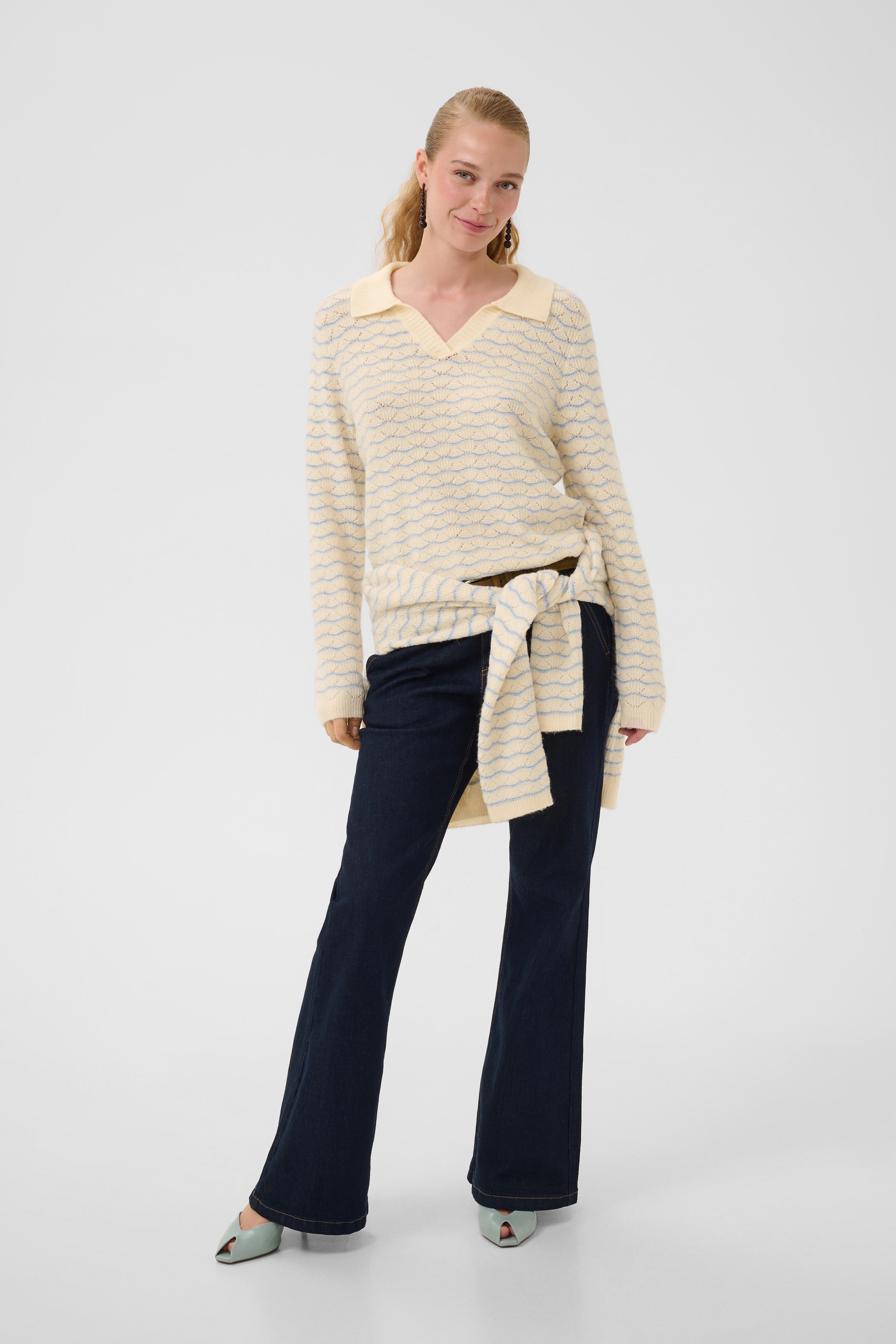 Culture Strickpullover »Damen Strickpullover CUamera«