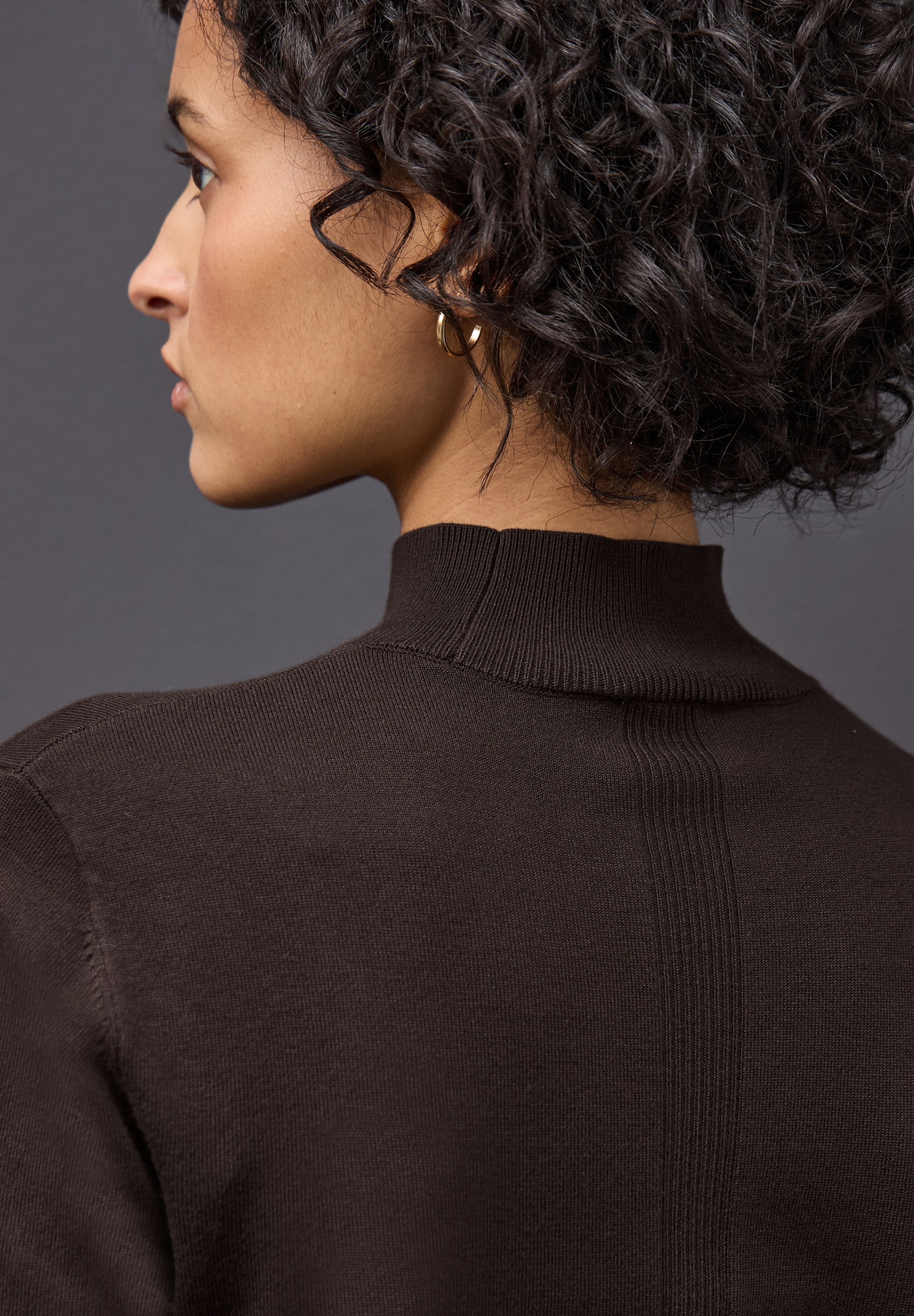 STREET ONE Stehkragenpullover