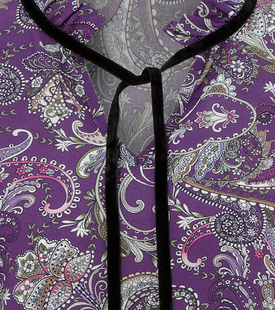 Aniston CASUAL Schlupfbluse, mit großflächigem Paisley-Druck