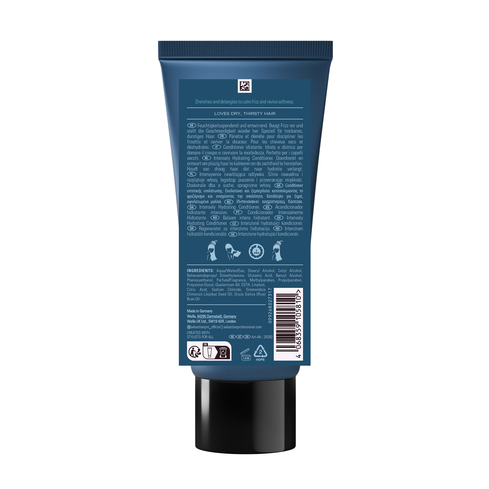 Sebastian Professional Haarspülung »Hydre Conditioner« für trockenes, geschädigtes und glanzloses Haar, aufbauende Wirkung