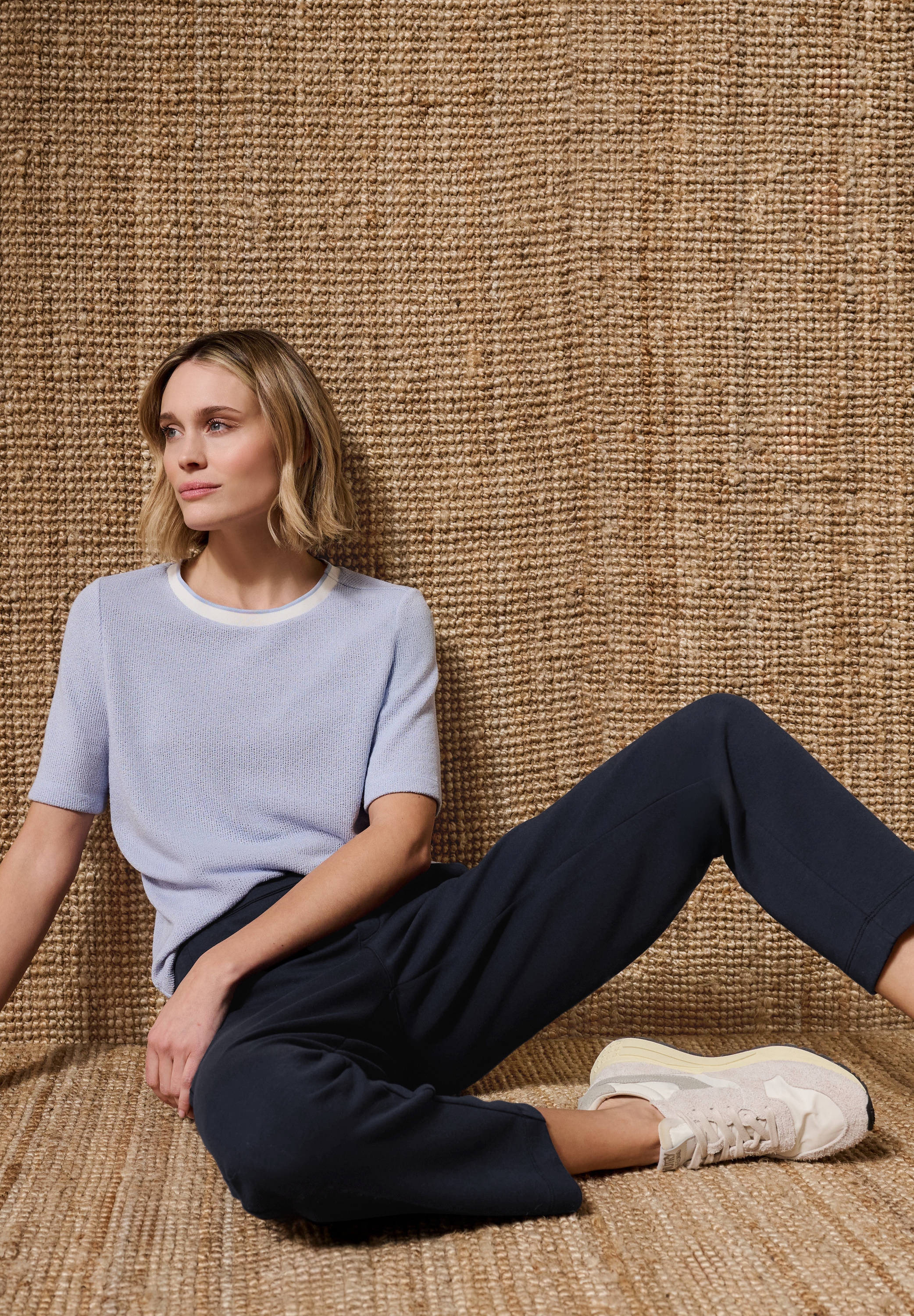 STREET ONE Stoffhose »Style Bonny Scuba«  mit Stretch