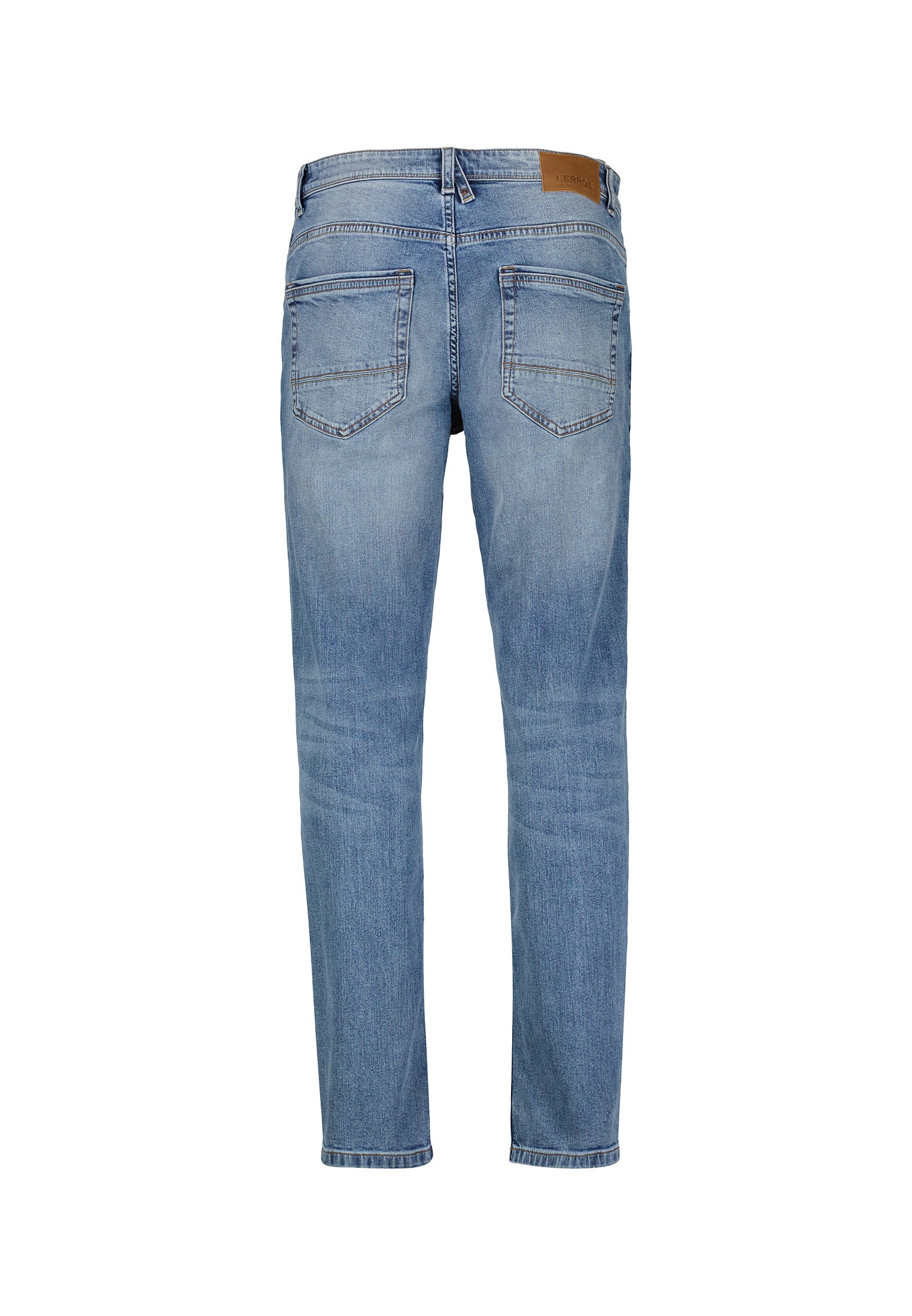 LERROS Slim-fit-Jeans »CONLIN 5-Pocket Stretch-Denim, SLIM FIT« Herren Jeans, blau, bequem, Used-Look, 99% Baumwolle, 1% Elasthan