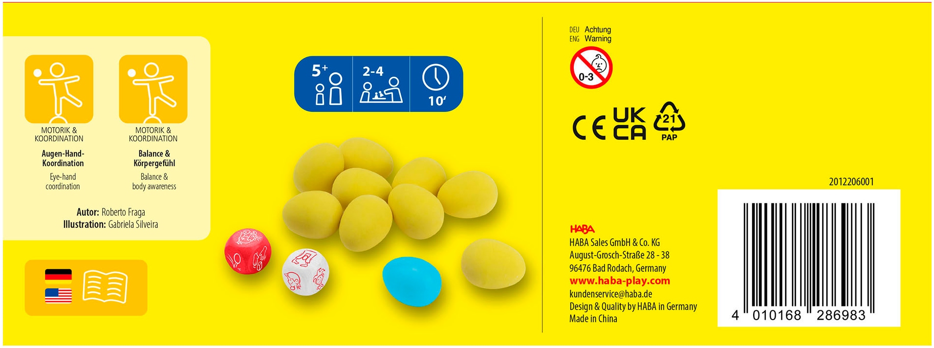 Haba Spiel »Eiertanz«