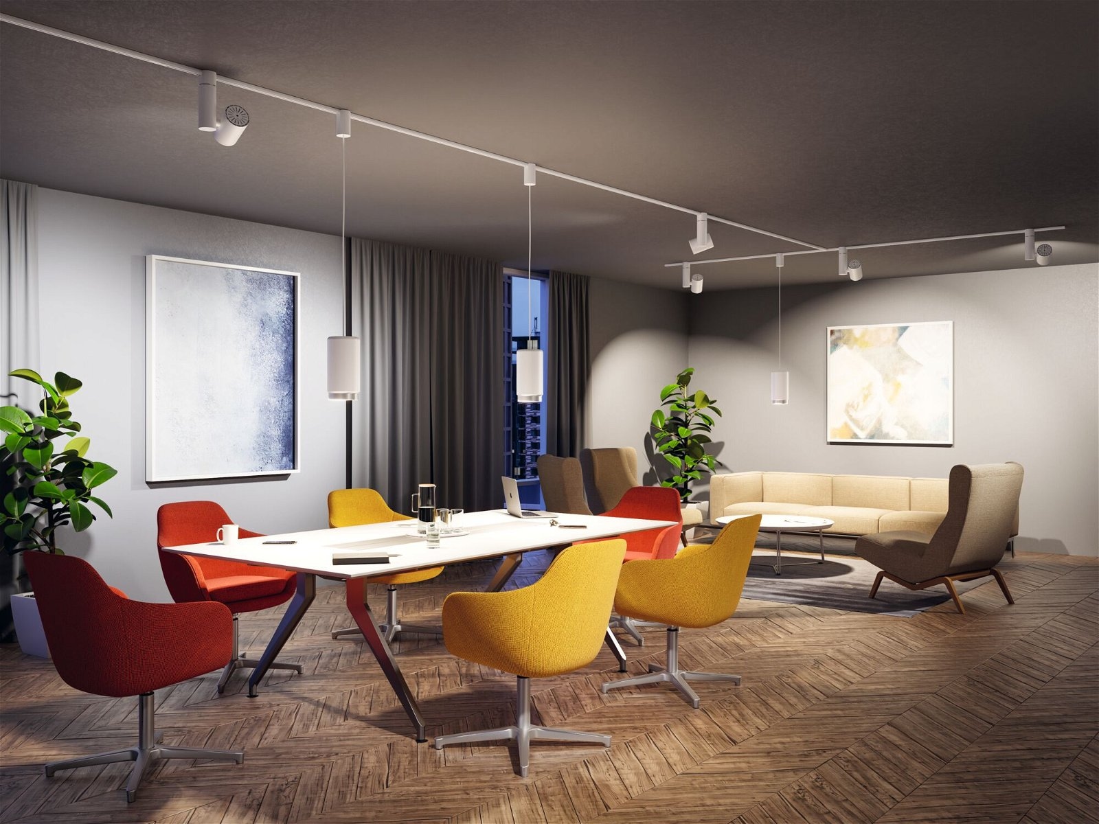 Paulmann Schienensystem-Leuchten »URail Pendel Corus E27 max. 50W dimmbar 230V« 1 Stk. tlg.