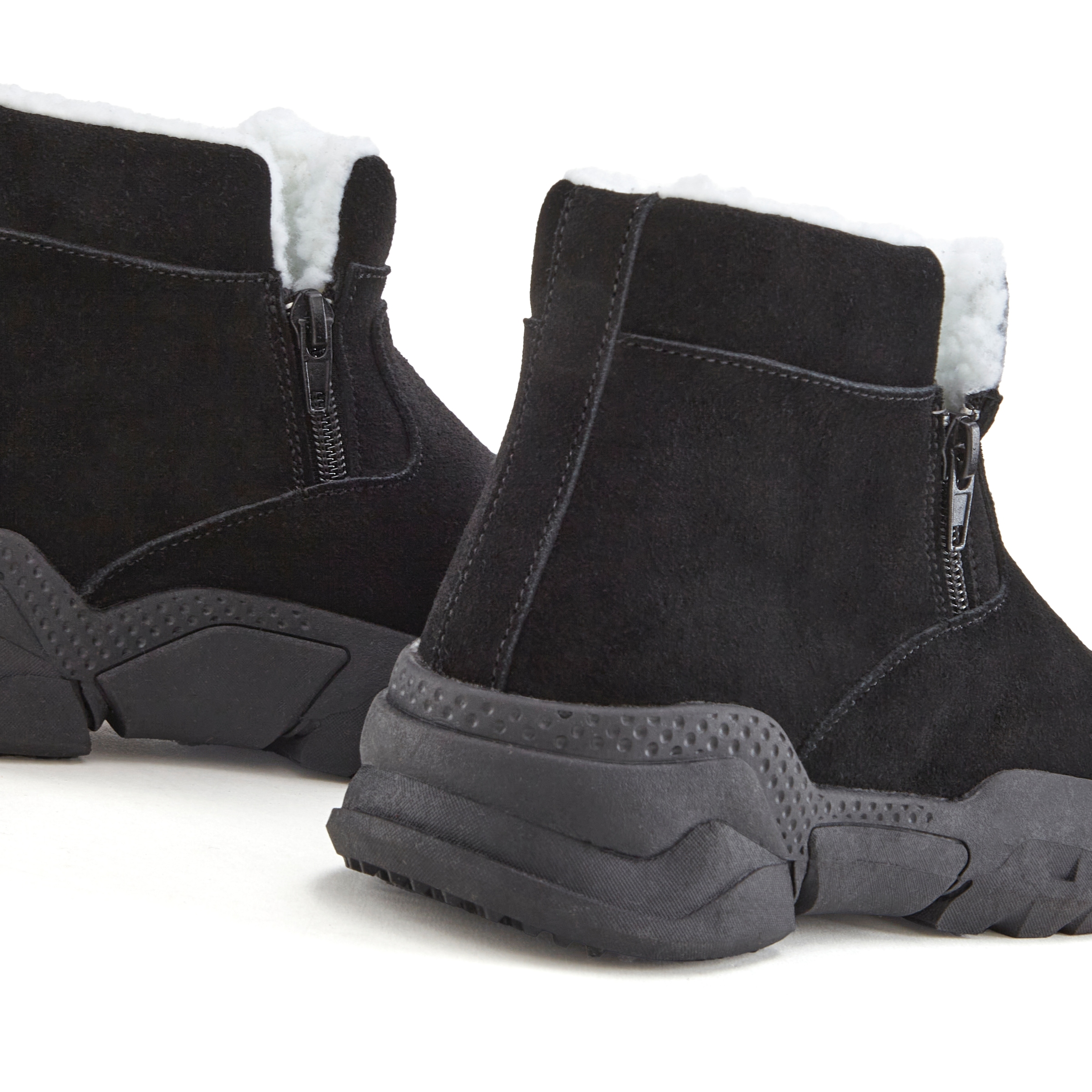 Vivance Stiefelette  aus Veloursleder und mit Warmfutter, Winterstiefel, Stiefel, Boots