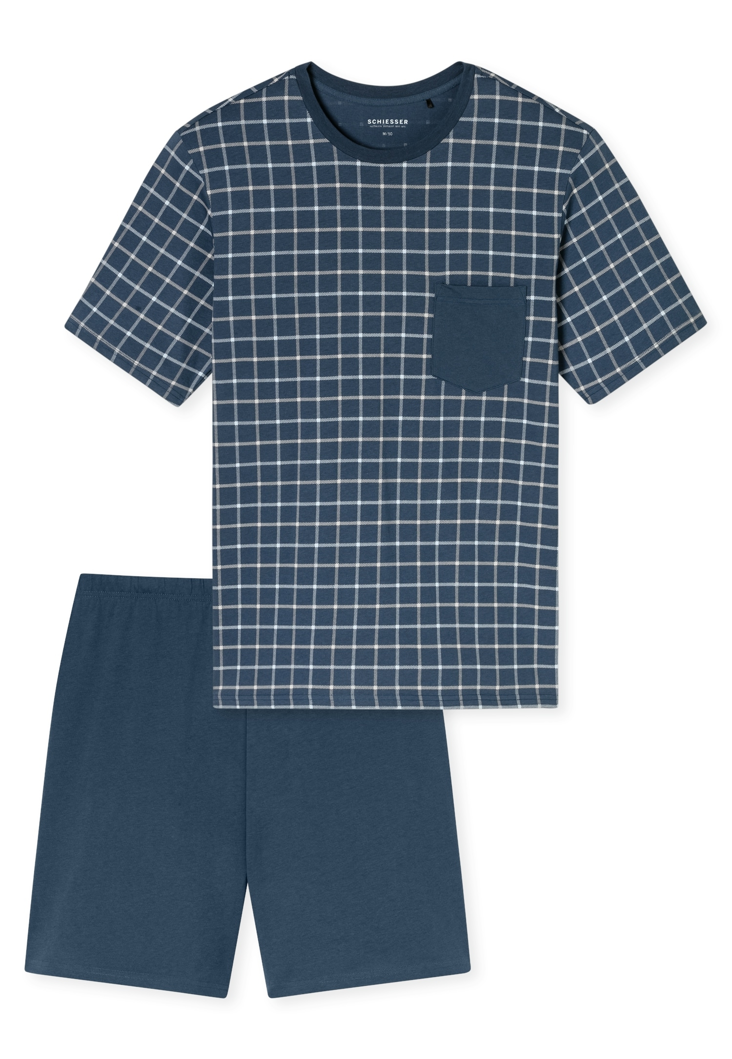 Schiesser Shorty »"Comfort Essentials"«, (2 tlg.), mit aufgesetzter Brusttasche