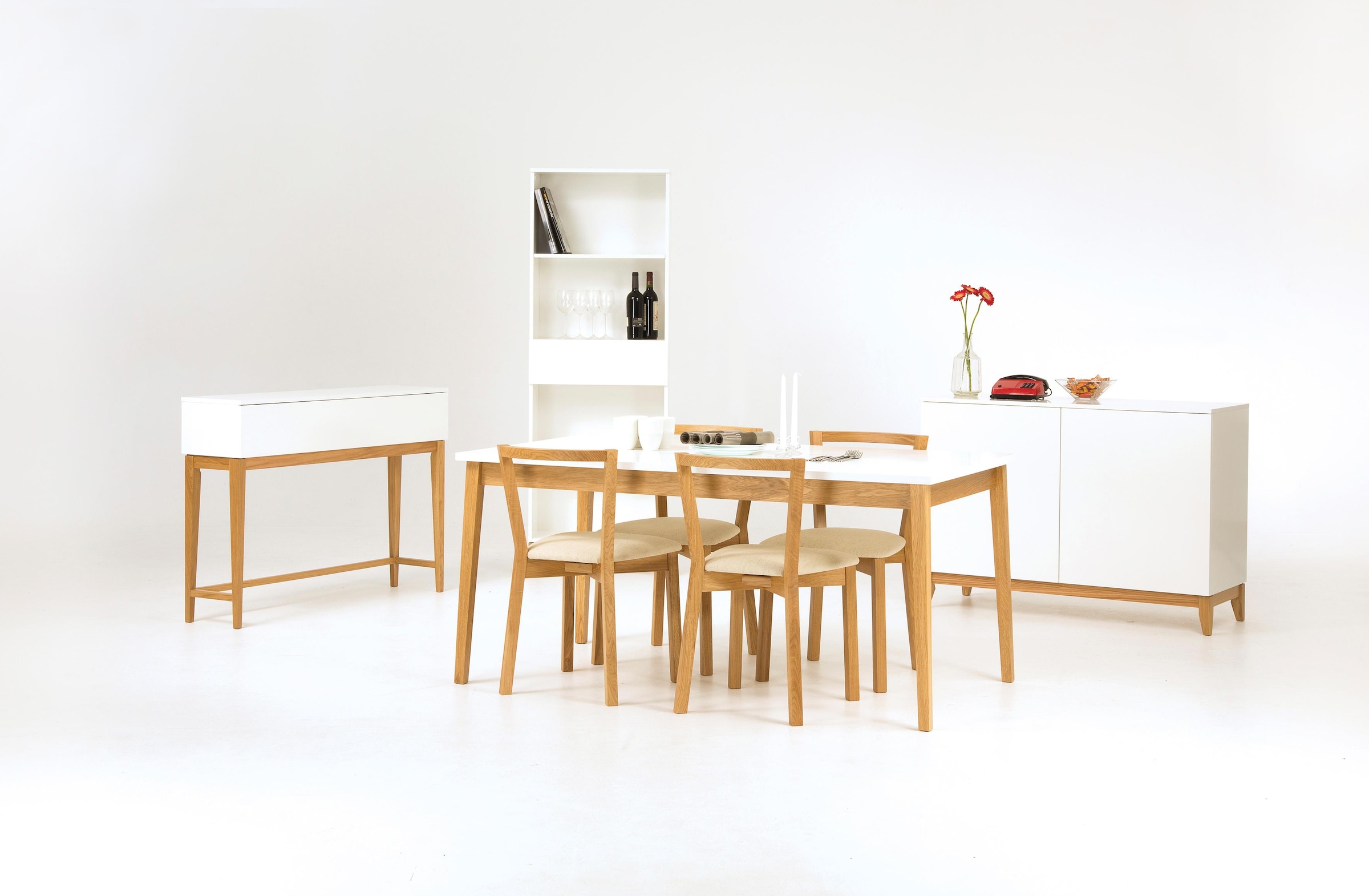 Woodman Sideboard »Elinee«, Kommode im angesagten skandinavischen Look, Breite 120 cm
