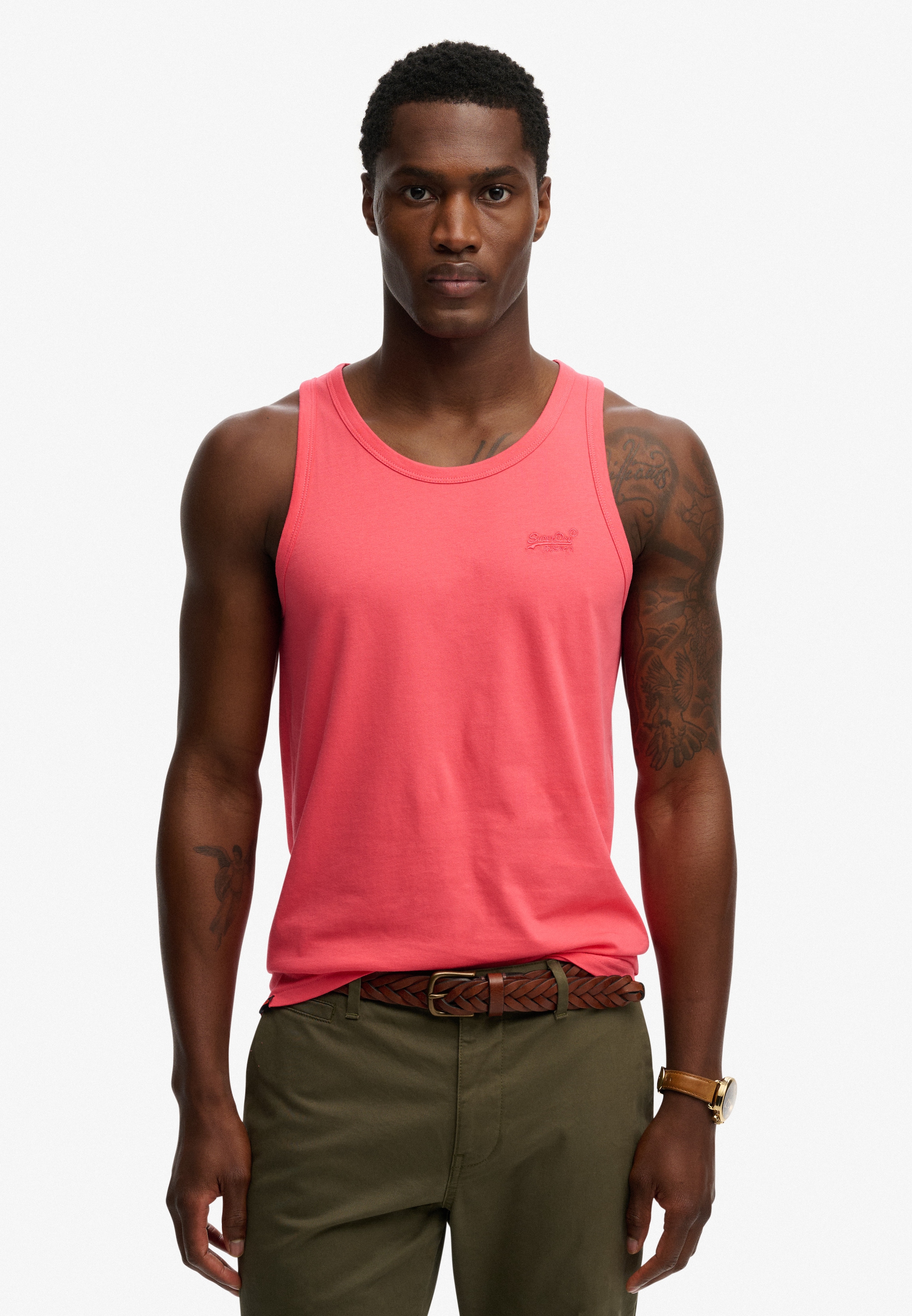 Superdry Tanktop »ESSENTIAL LOGO VEST UB«