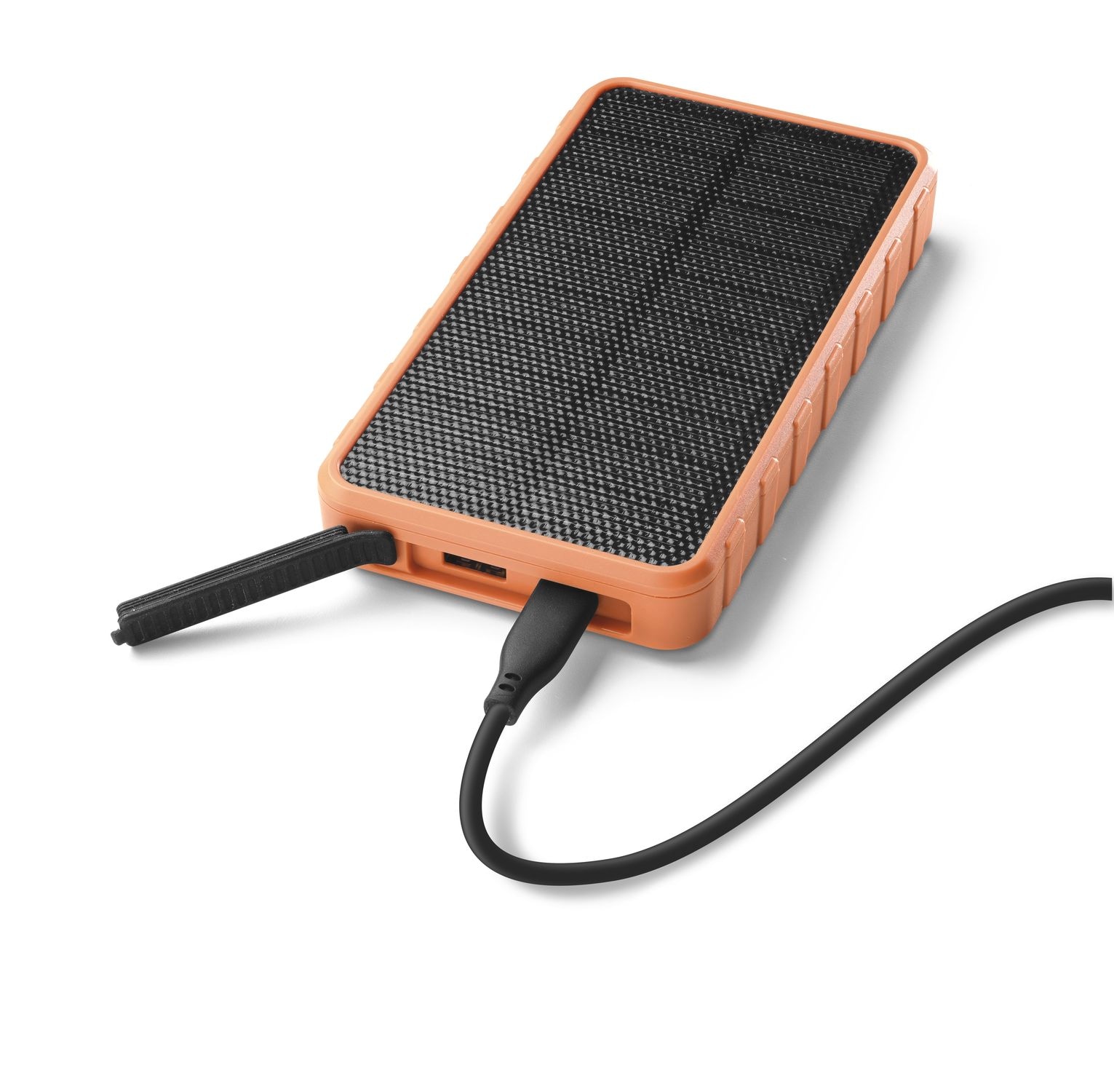 Cellularline Powerbank »Solar Charger Power Bank 10.000 mAh«, Cellularline Solar Charger Power Bank 10.000mAh Orange