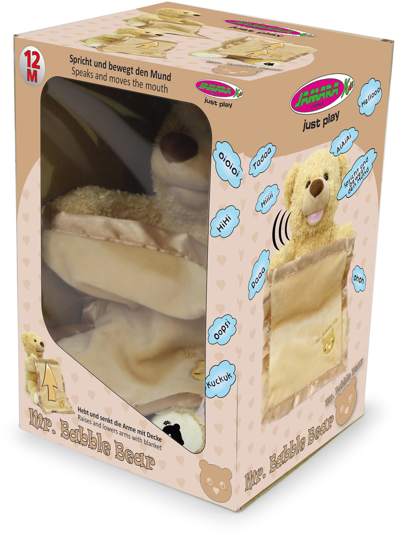 Jamara Kuscheltier »JAMARA Kids, Mr. Babble Bear« mit Bewegung und Sound