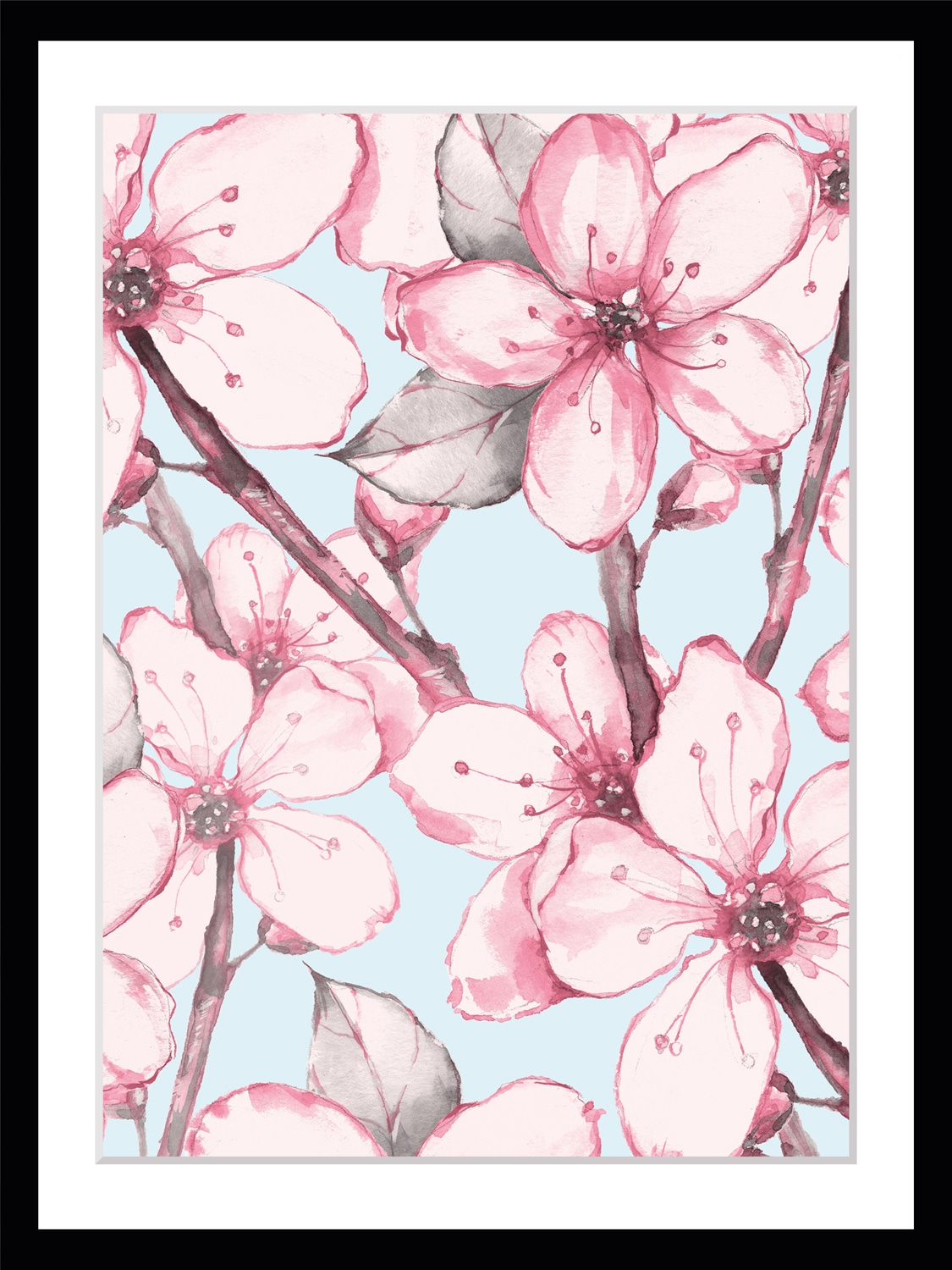 queence Bild »Melanie«, Blumen, Blumen, gerahmt