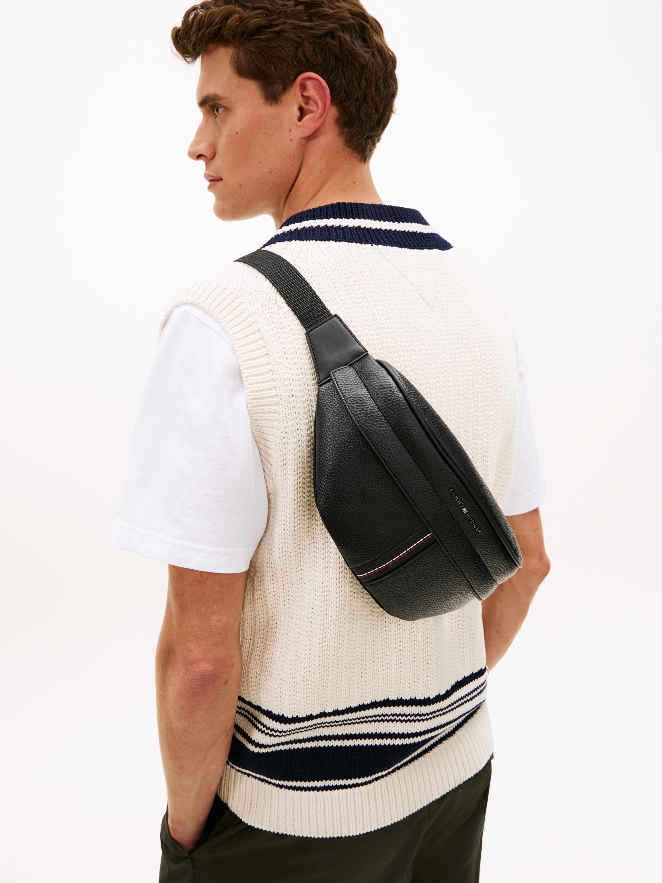 Tommy Hilfiger Bauchtasche »TH CENTRAL BUMBAG« Unisex Gürteltasche, Crossbody-Bag