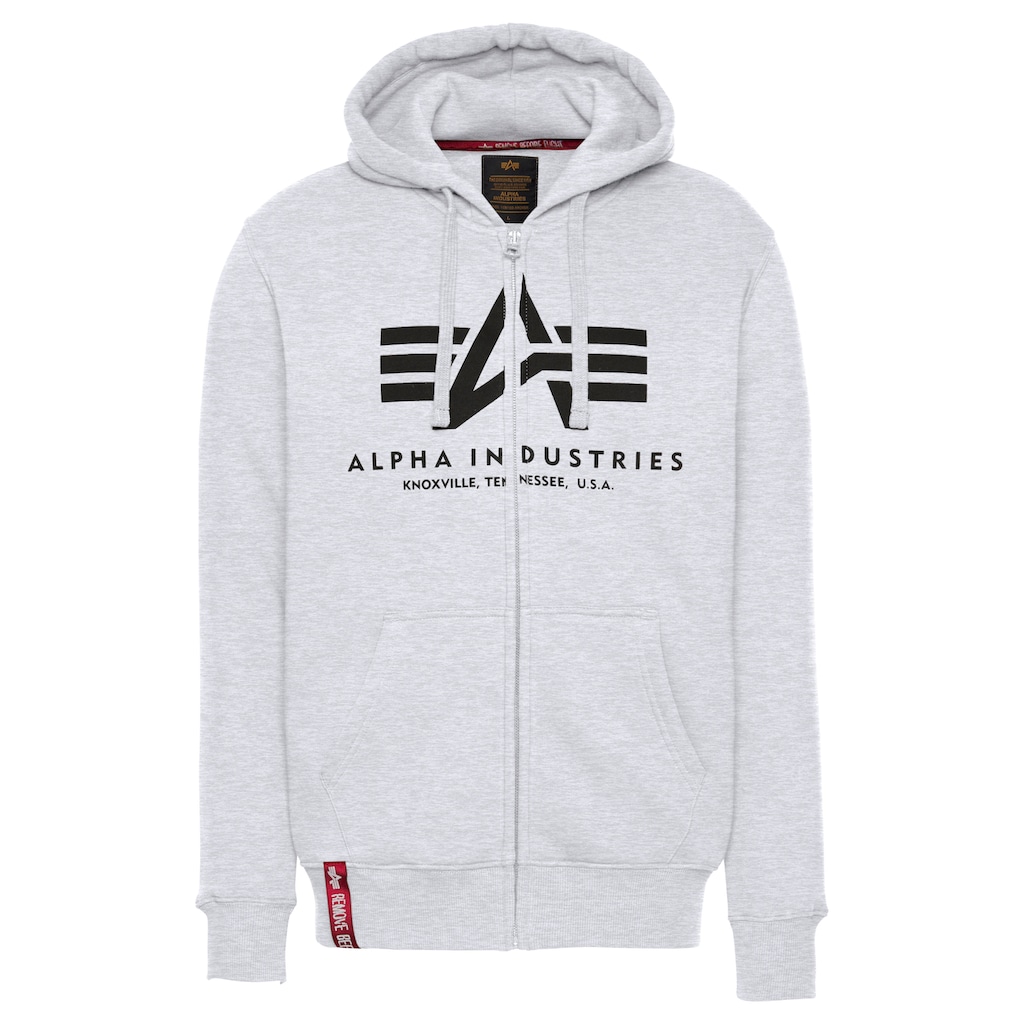 Alpha Industries Kapuzensweatjacke »BASIC ZIP HOODY«