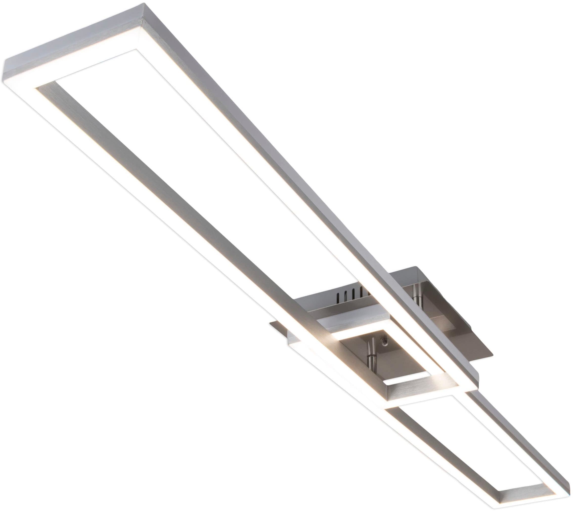 näve LED Deckenleuchte »BANTRY«, 1 flammig, CCT, RGB-Backlight, dimmbar, Memory, Zeitschaltuhr, Nachtlicht