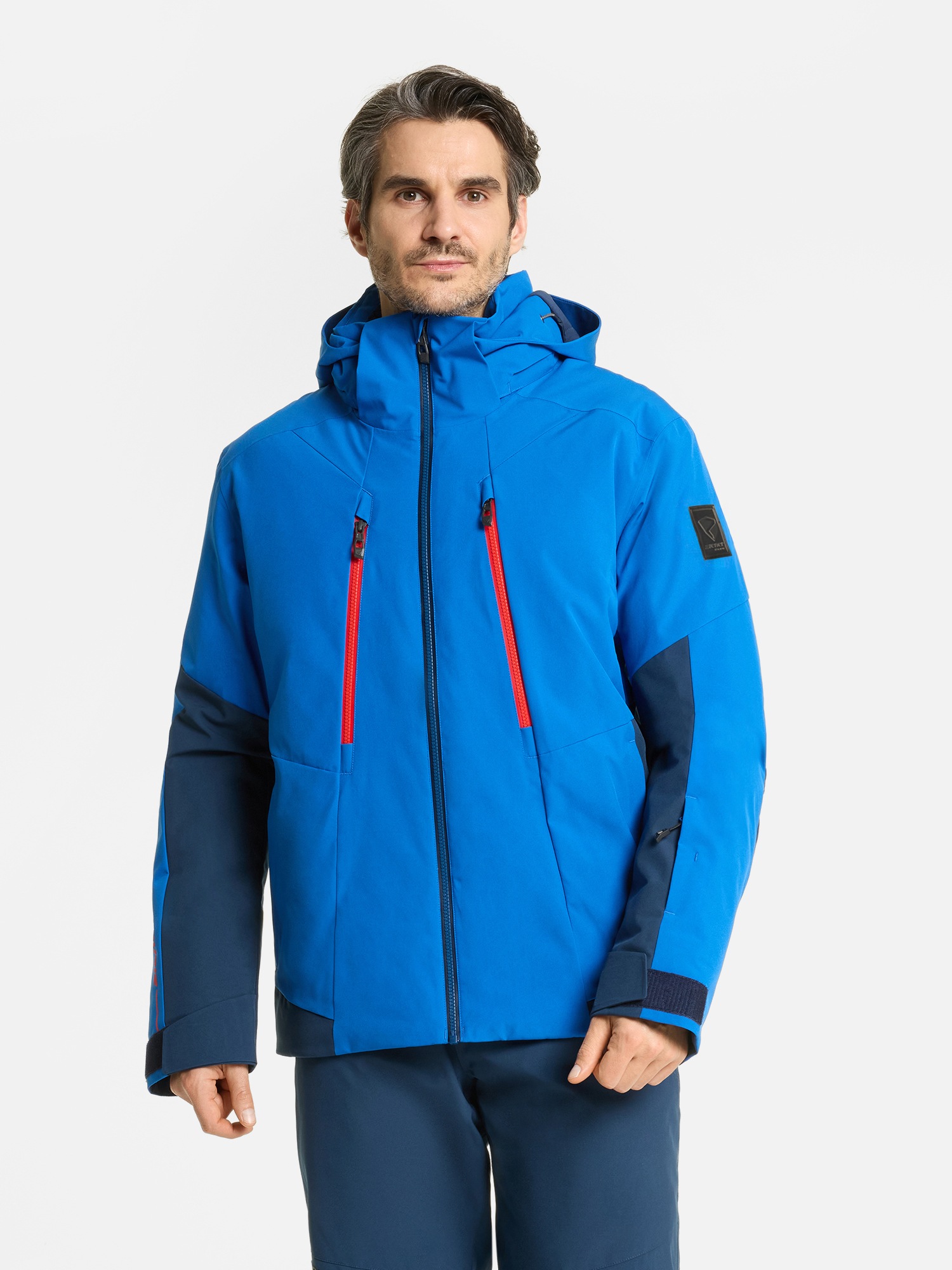 Ziener Skijacke »TISCON-Z AQUASHIELD® HERREN« wasserdicht, winddicht, atmungsaktiv, elastisch, Kapuze