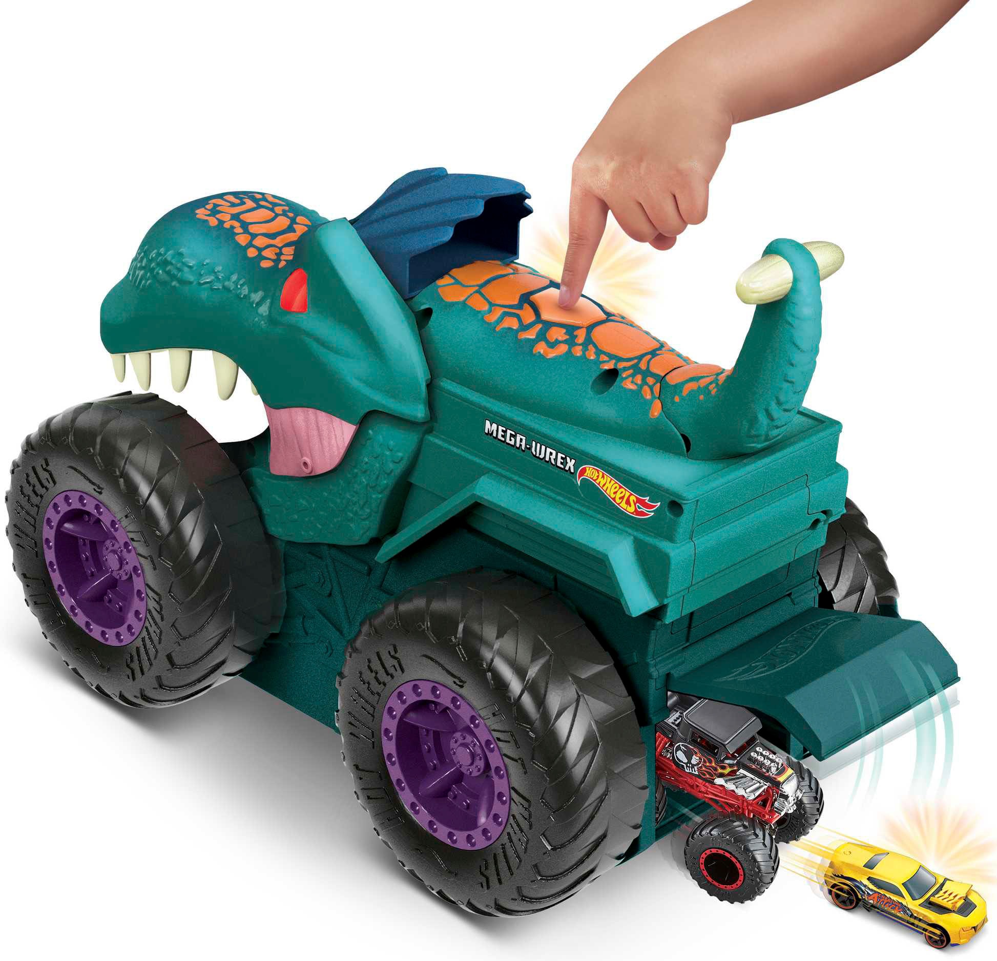 Hot Wheels Spielzeug-Monstertruck »Mega-Wrex«, mit Licht und Sound