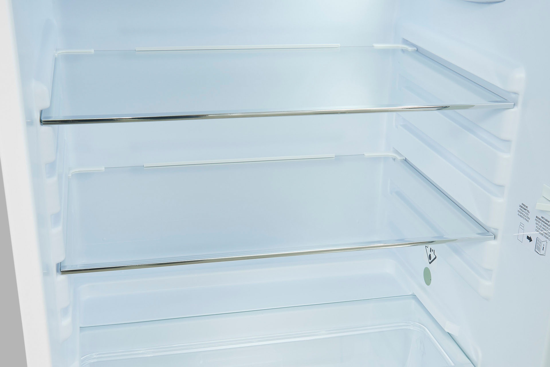 exquisit Kühlschrank »RKS120-V-H-160F grau«, 122 L Volumen