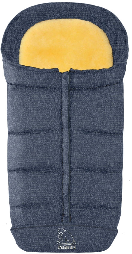 Fußsack »Eisbärchen - Komfort 2 in 1 Lammfell Winterfußsack - Premium Qualität«, mit...