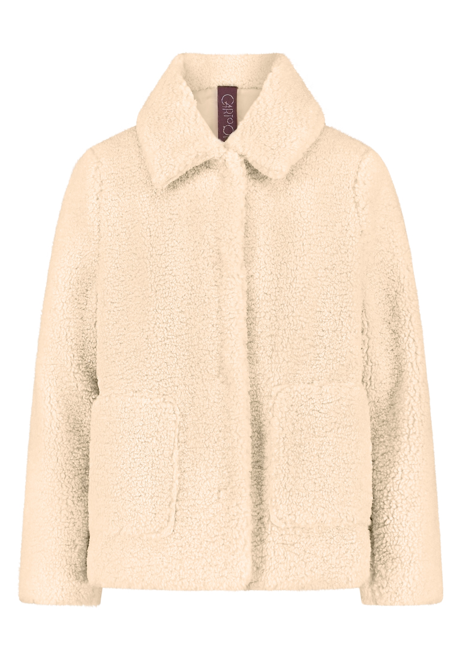 Cartoon Plüschjacke »Plüschjacke mit Kragen«