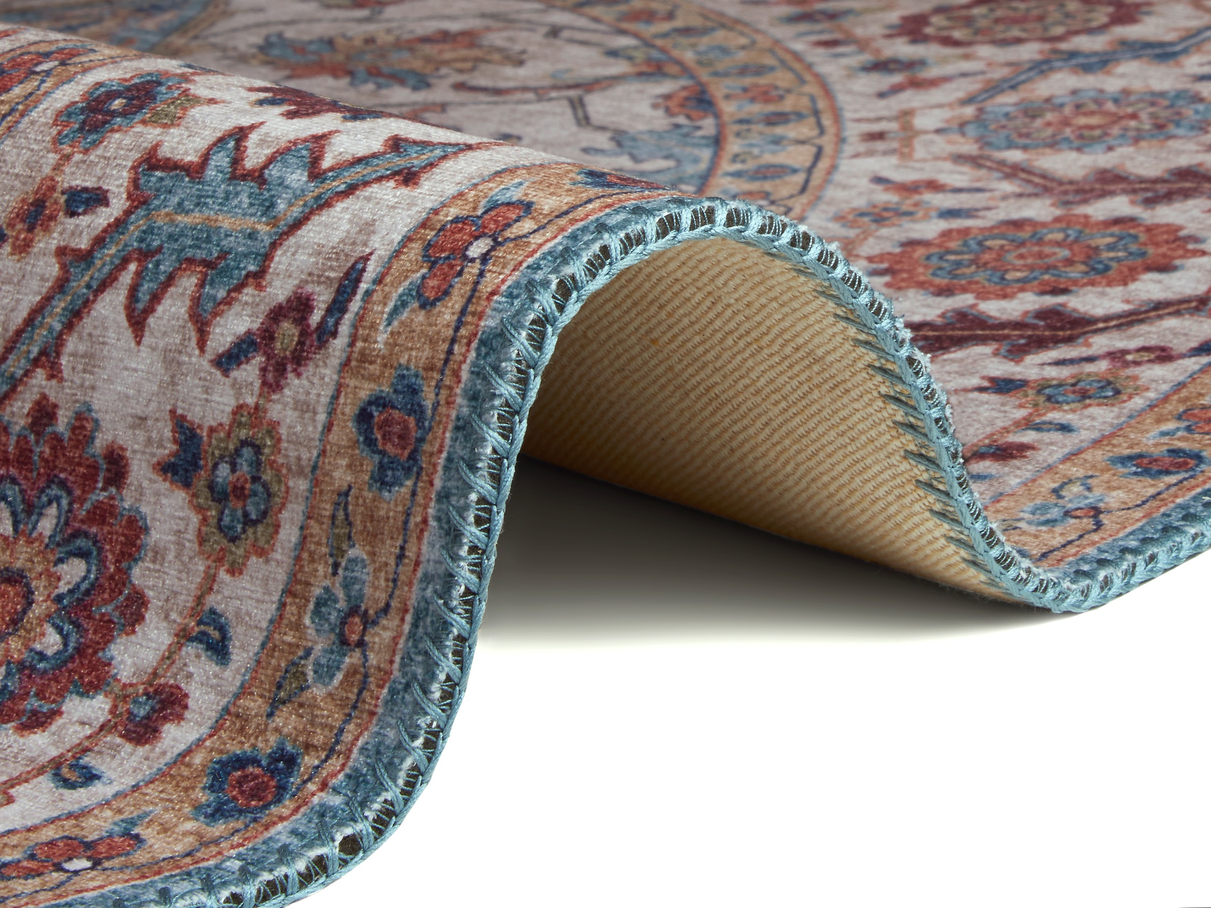 HANSE Home Teppich »Anthea«, rund, 5 mm Höhe, Orientalisch, Orient, Vintage, Wohnzimmer, Schlafzimmer, Esszimmer