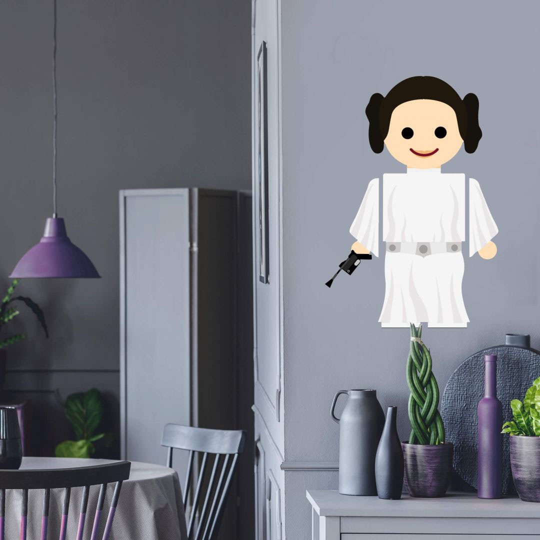 Wall-Art Leia«, St.) Wandtattoo »Spielfigur auf Prinzessin (1 Rechnung - bestellen