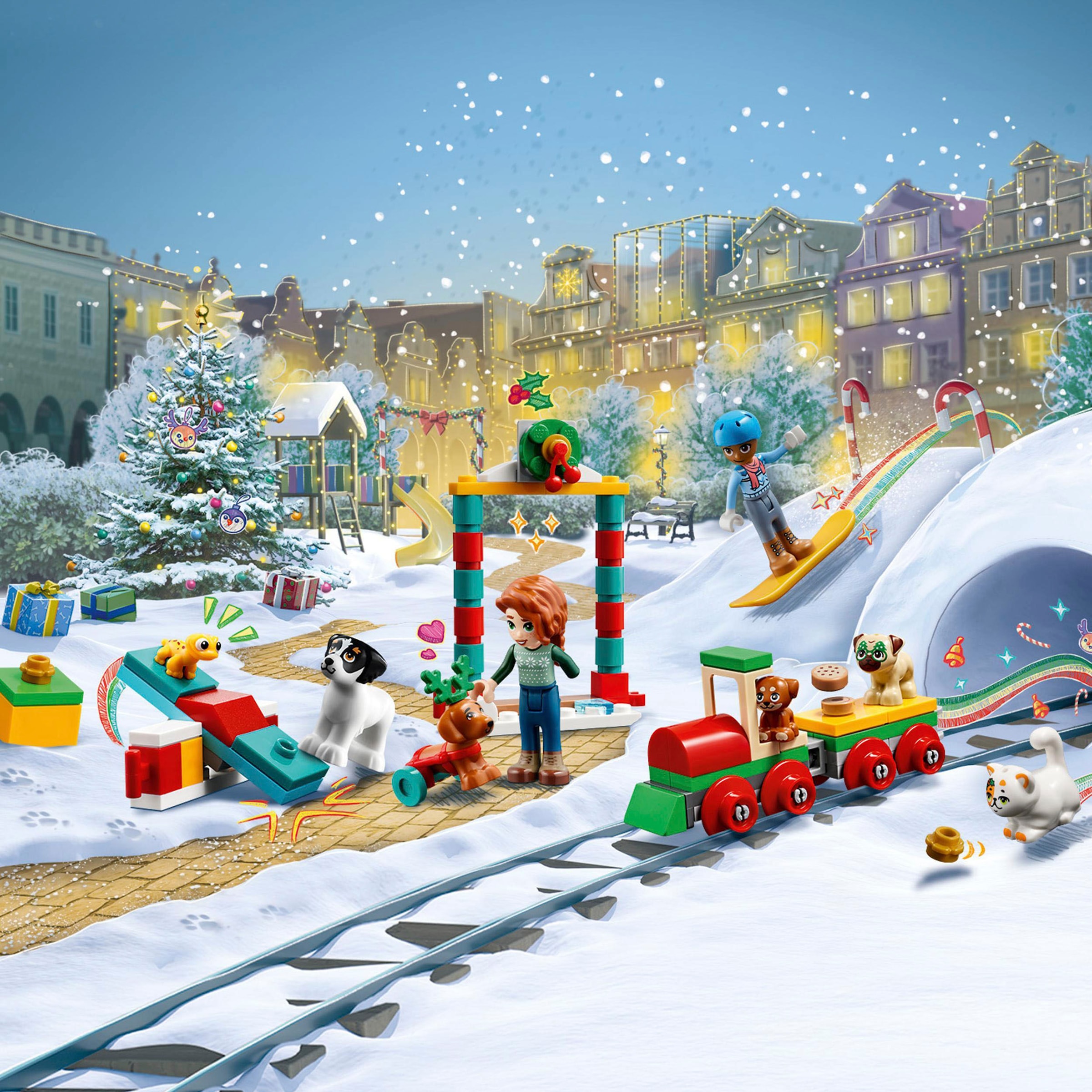 LEGO® Spielzeug-Adventskalender »Spielbausteine, LEGO Friends 2023 (41758), LEGO® Friends«, ab 6 Jahren, Made in Europe